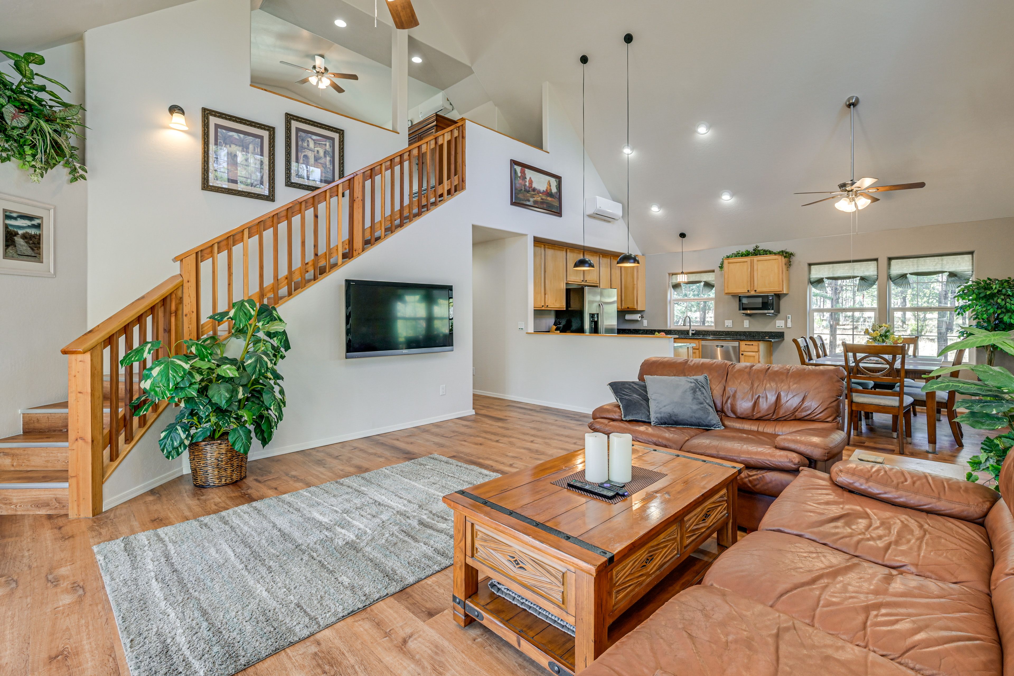 Blue Ridge Vacation Rental | 3BR | 3BA | 1,750 Sq Ft | Stairs to Access