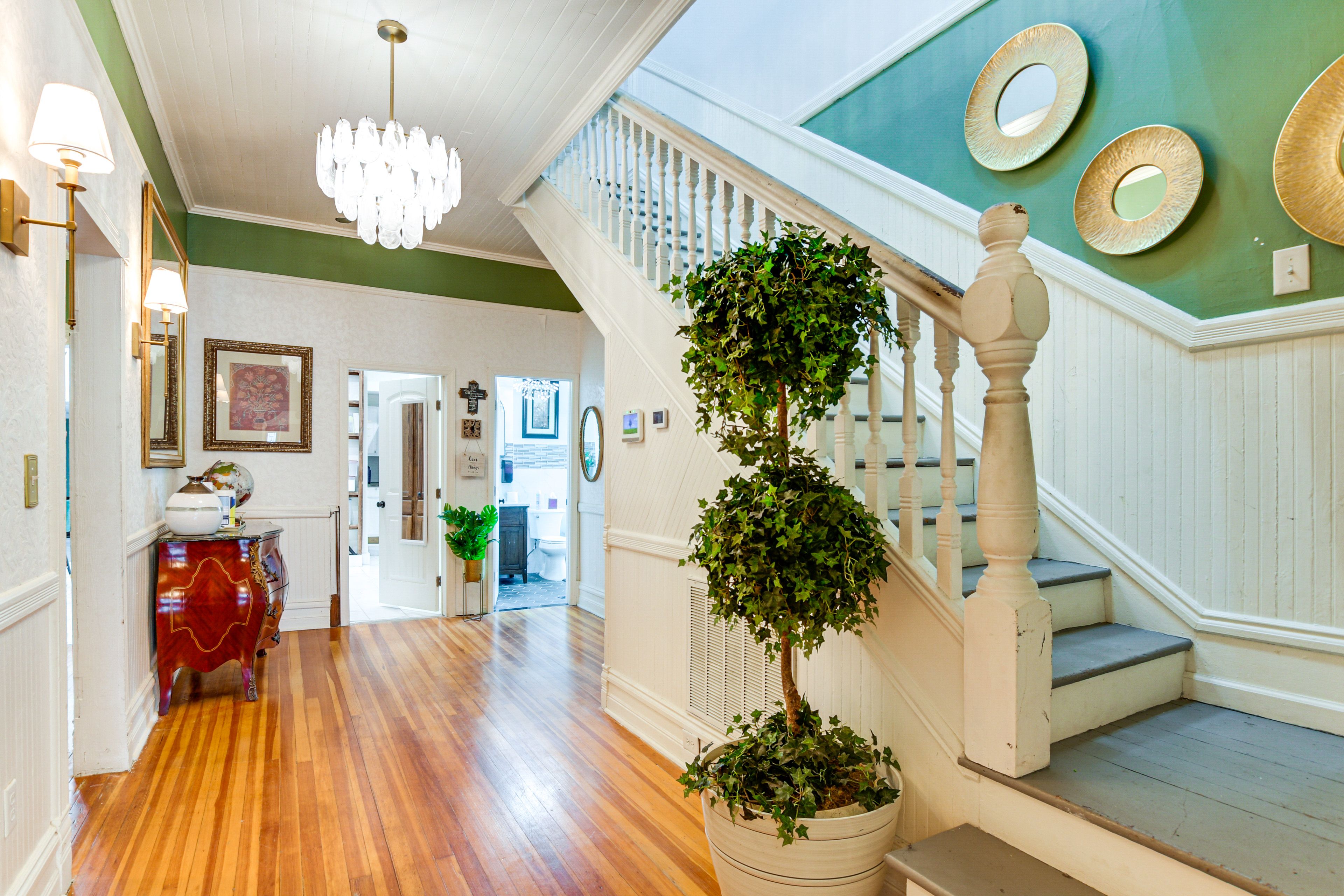 Stairs to Access 2nd Floor