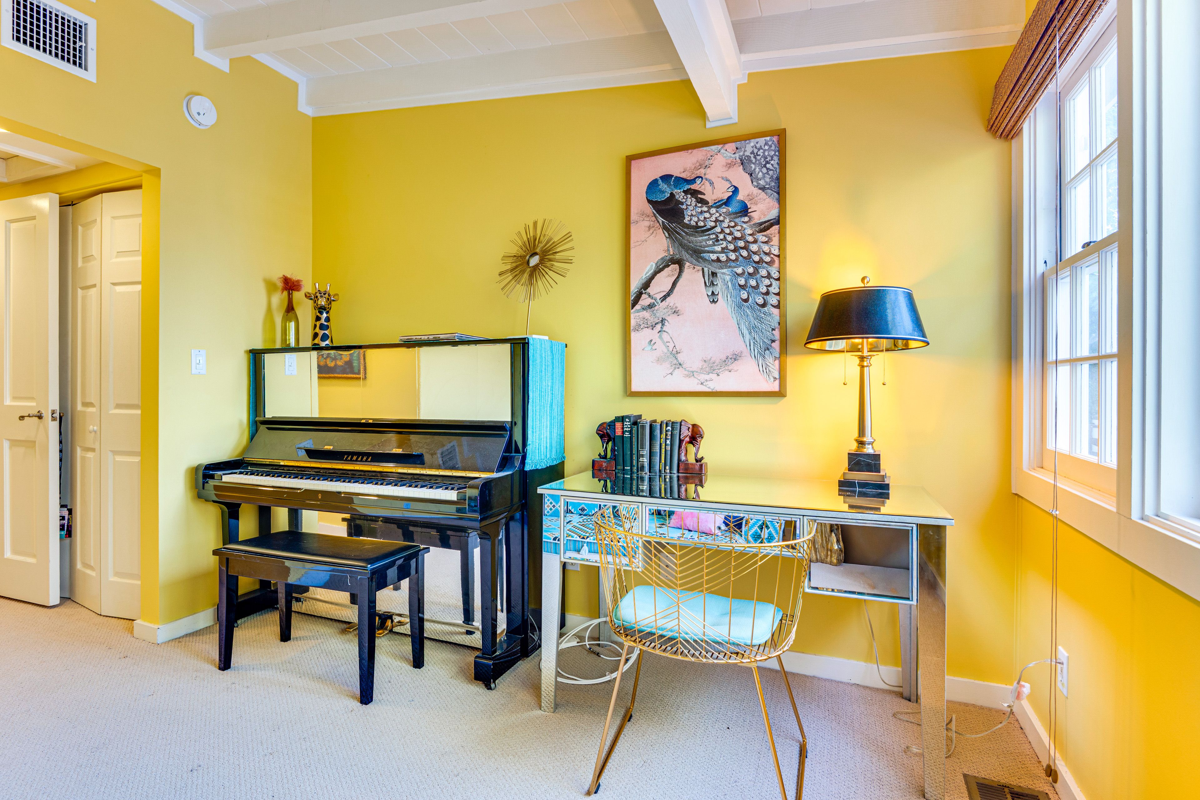 Designated Workspace | Piano | Books