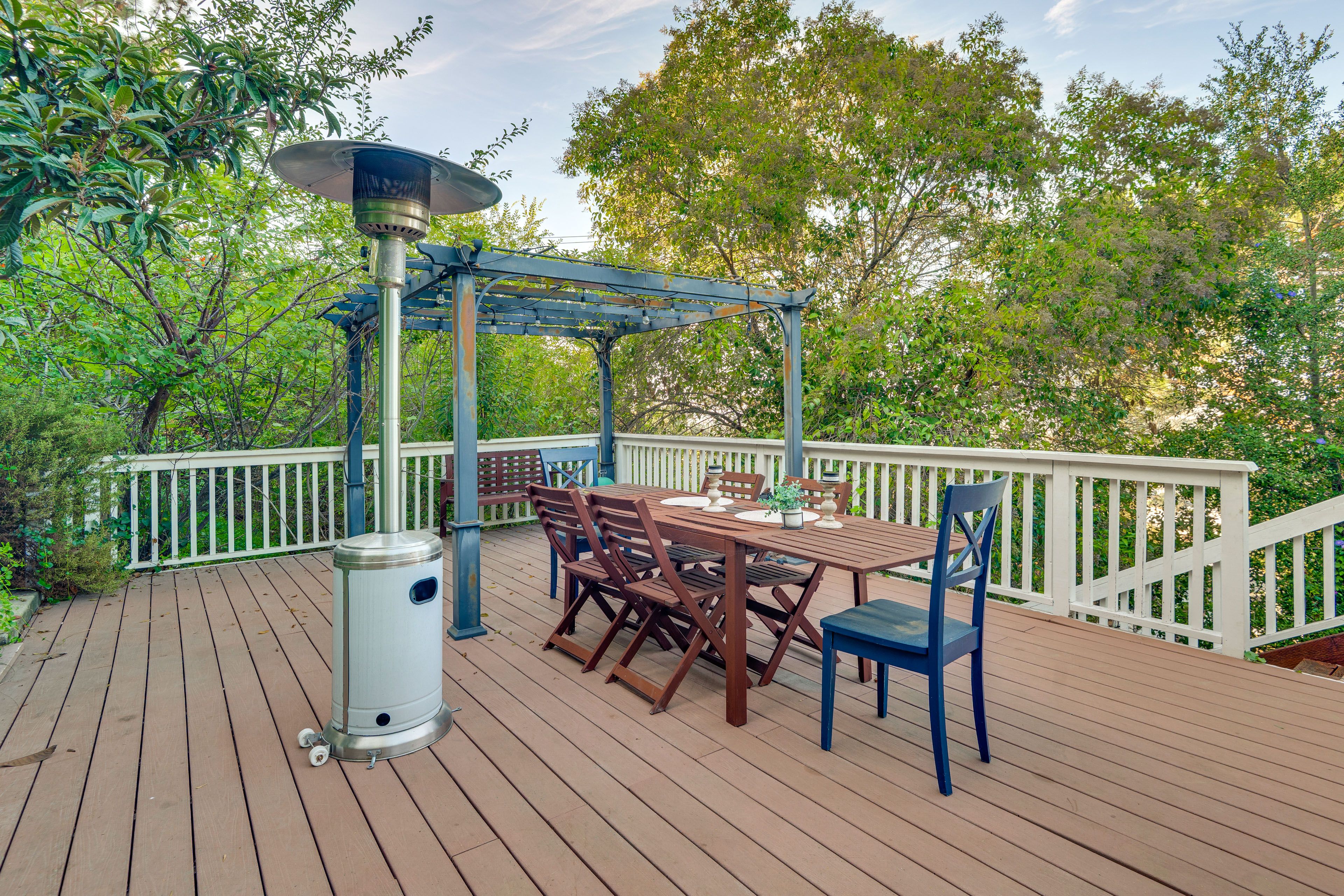 Deck | Outdoor Dining Area | Patio Heater