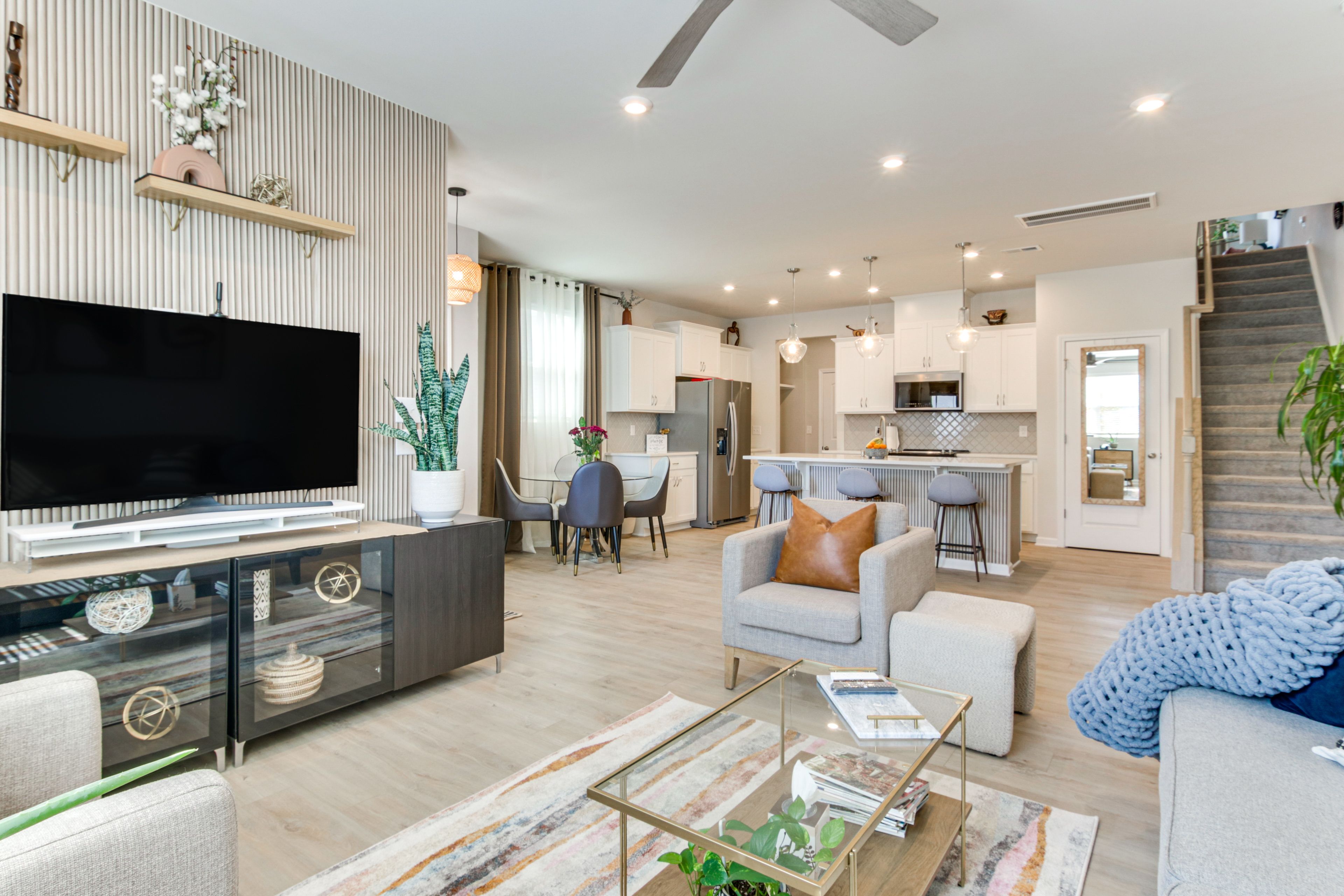 Living Room | Smart TV | Central A/C | 1st Floor