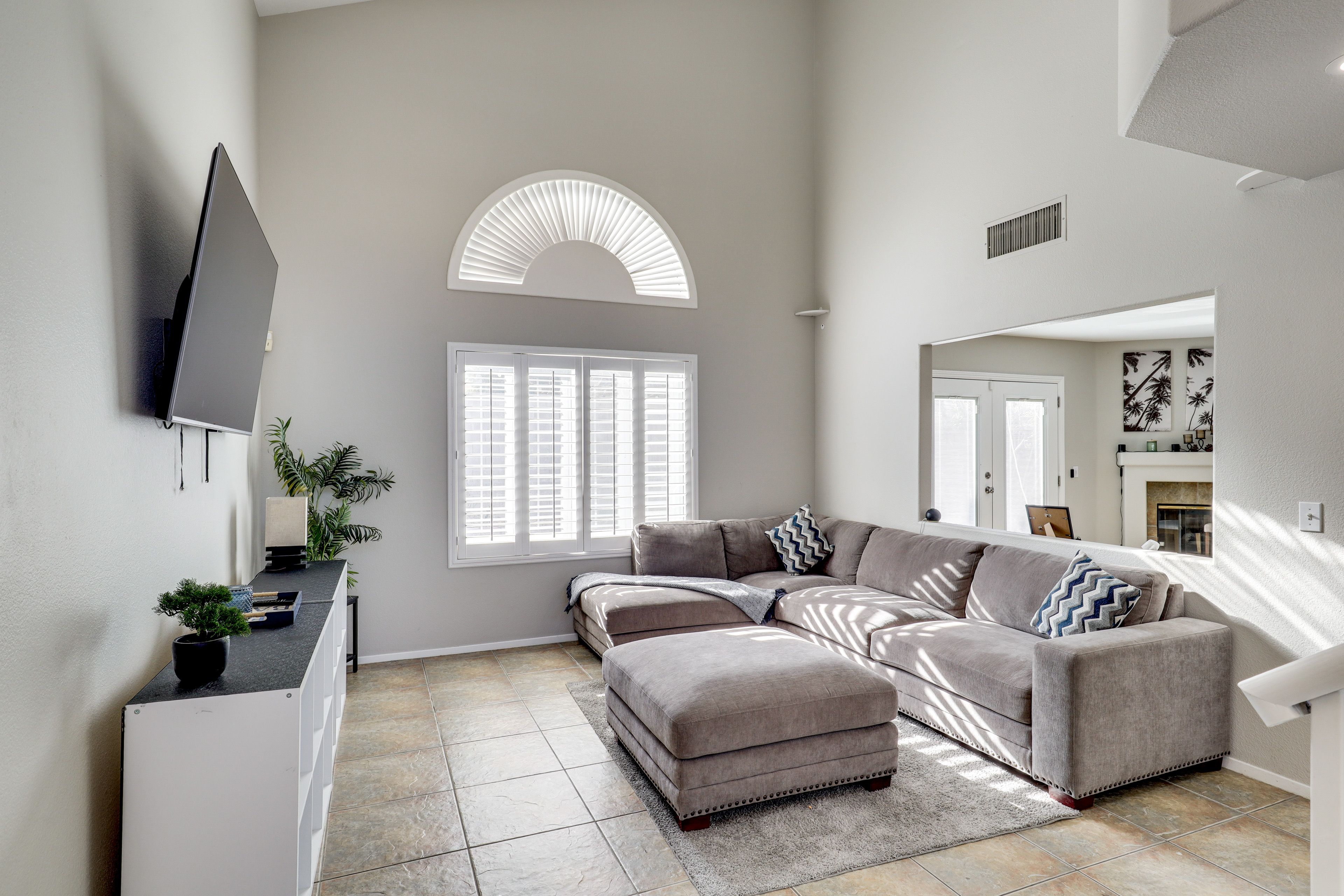 Las Vegas Vacation Rental | 3BR | 2.5BA | 1,500 Sq Ft | Small Step to Enter