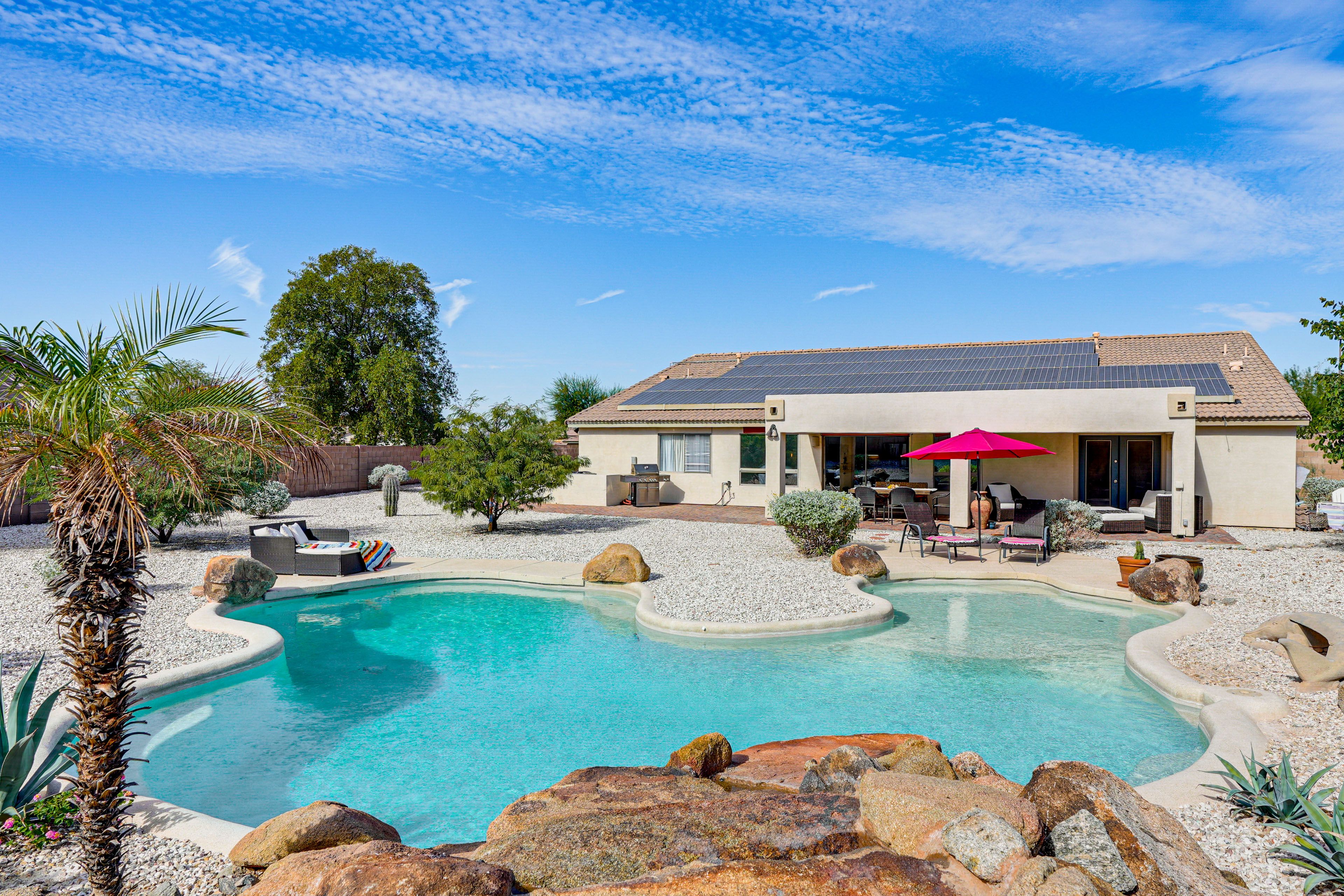 Goodyear Vacation Rental | 4BR | 3BA | 1 Step Required | 2,906 Sq Ft