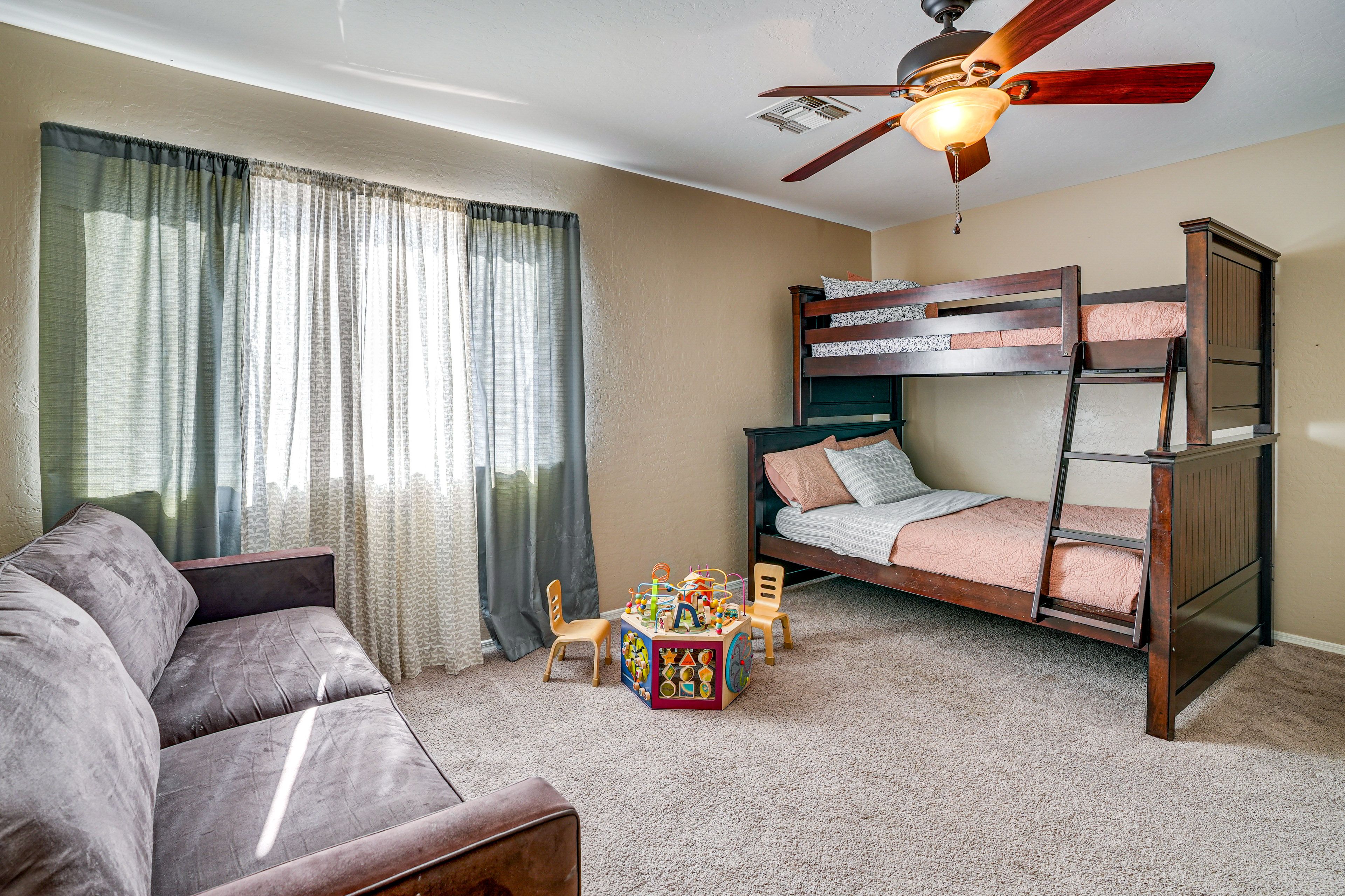 Bedroom 4 | Twin/Full Bunk Bed | Queen Sleeper Sofa