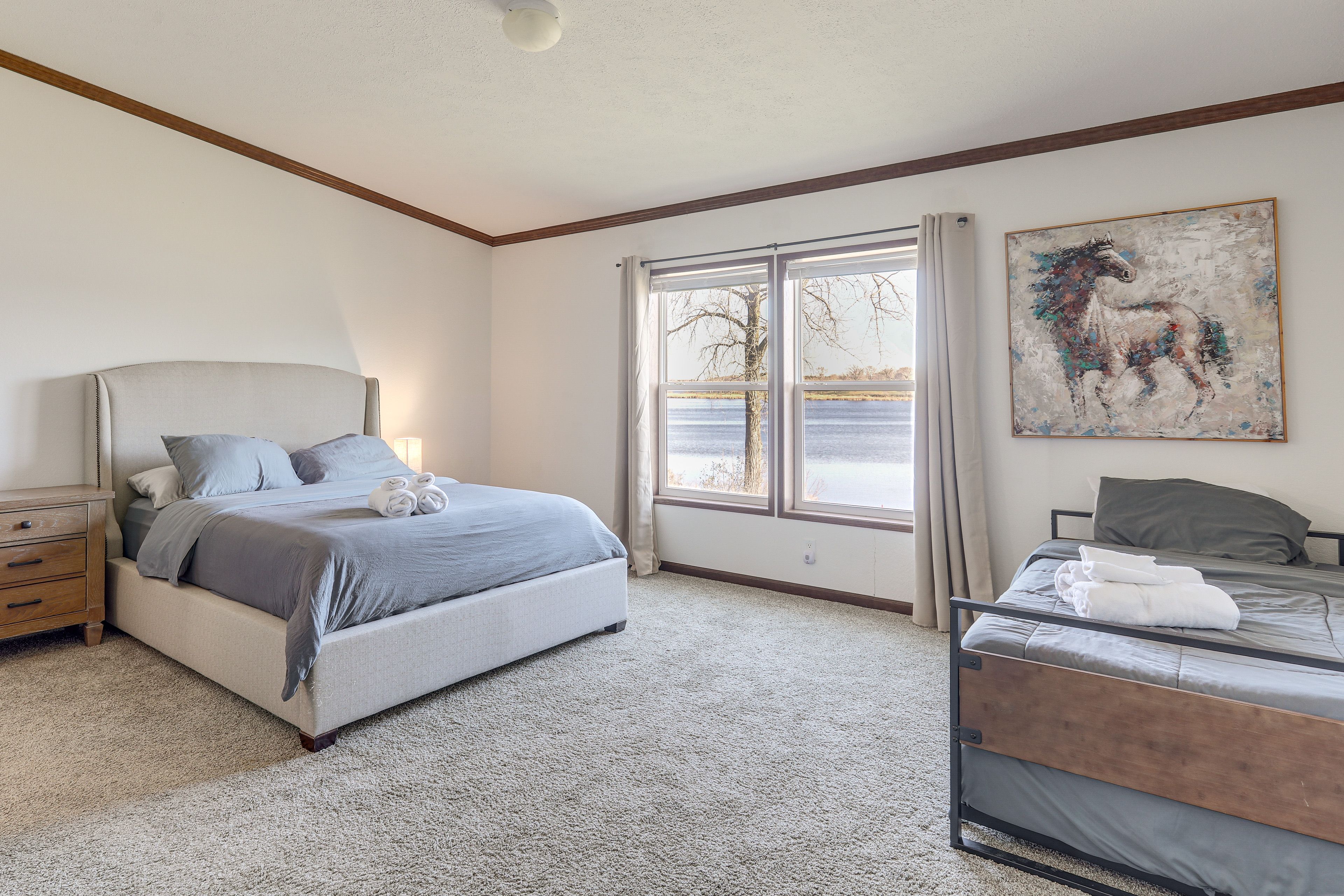 Bedroom 1 | Queen Bed | Twin Bed w/ Twin Trundle