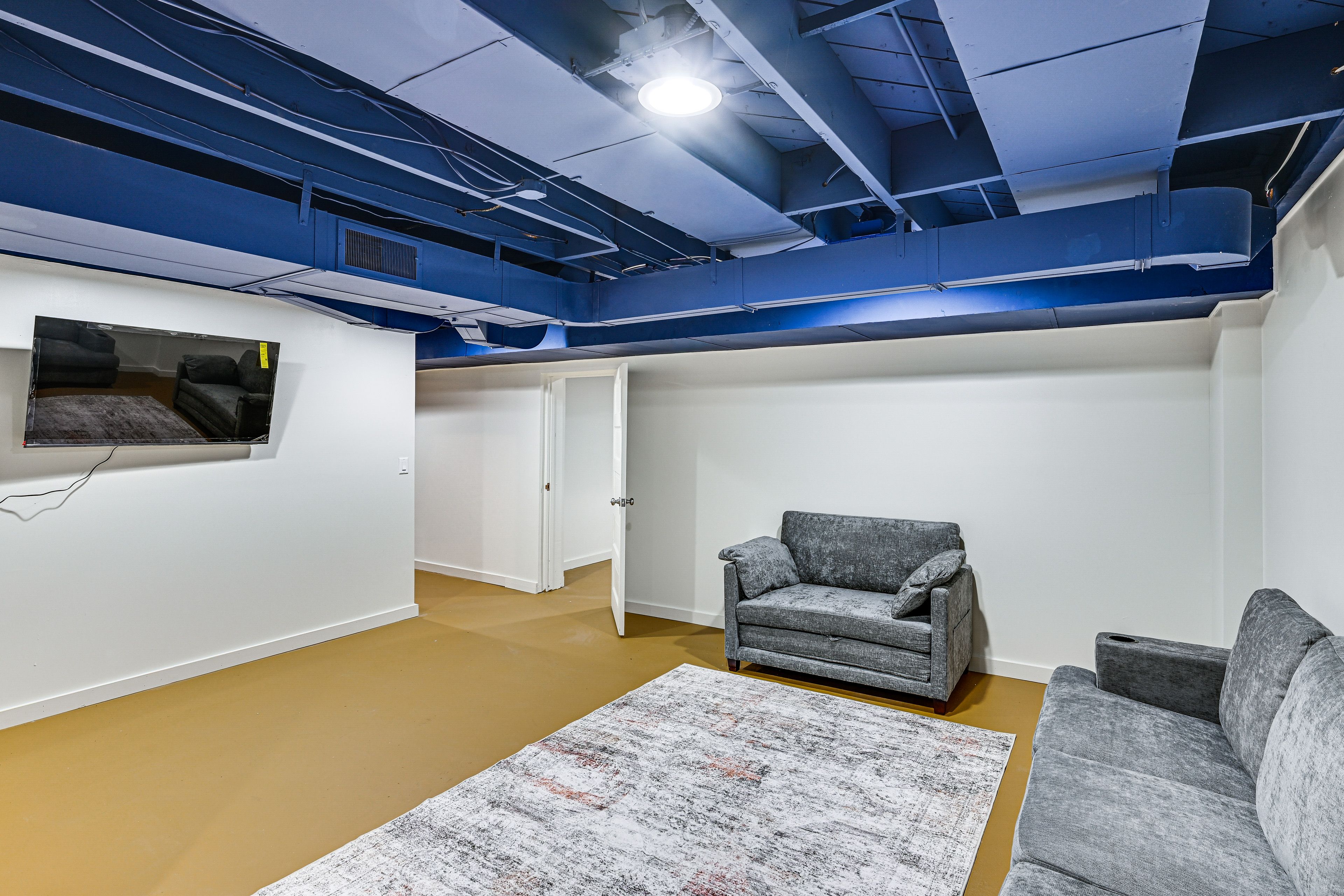 Family Room | Full Sleeper Sofa | Lower Level