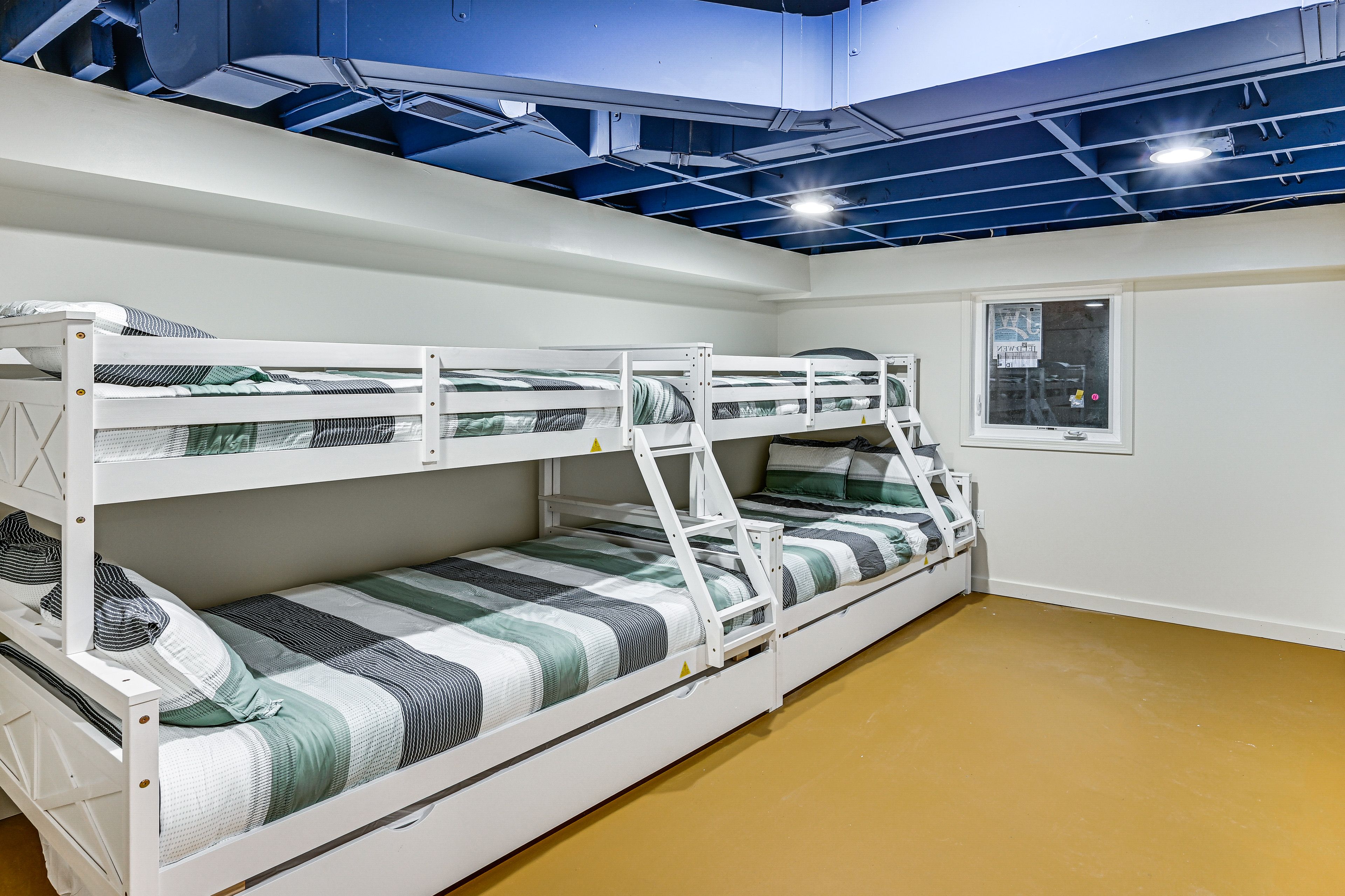 Bedroom 4 | 2 Twin/Full Bunk Beds w/ Twin Trundles | Lower Level