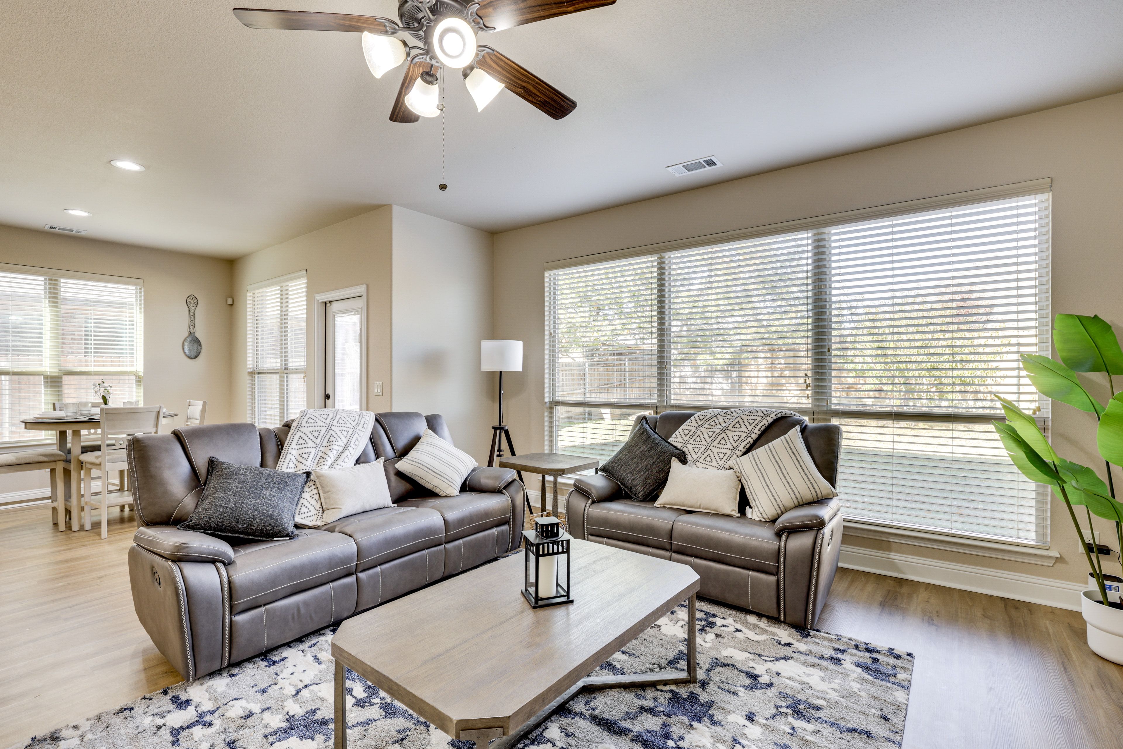 Living Room | 1st Floor | Fireplace Not Available | Central Heating & A/C