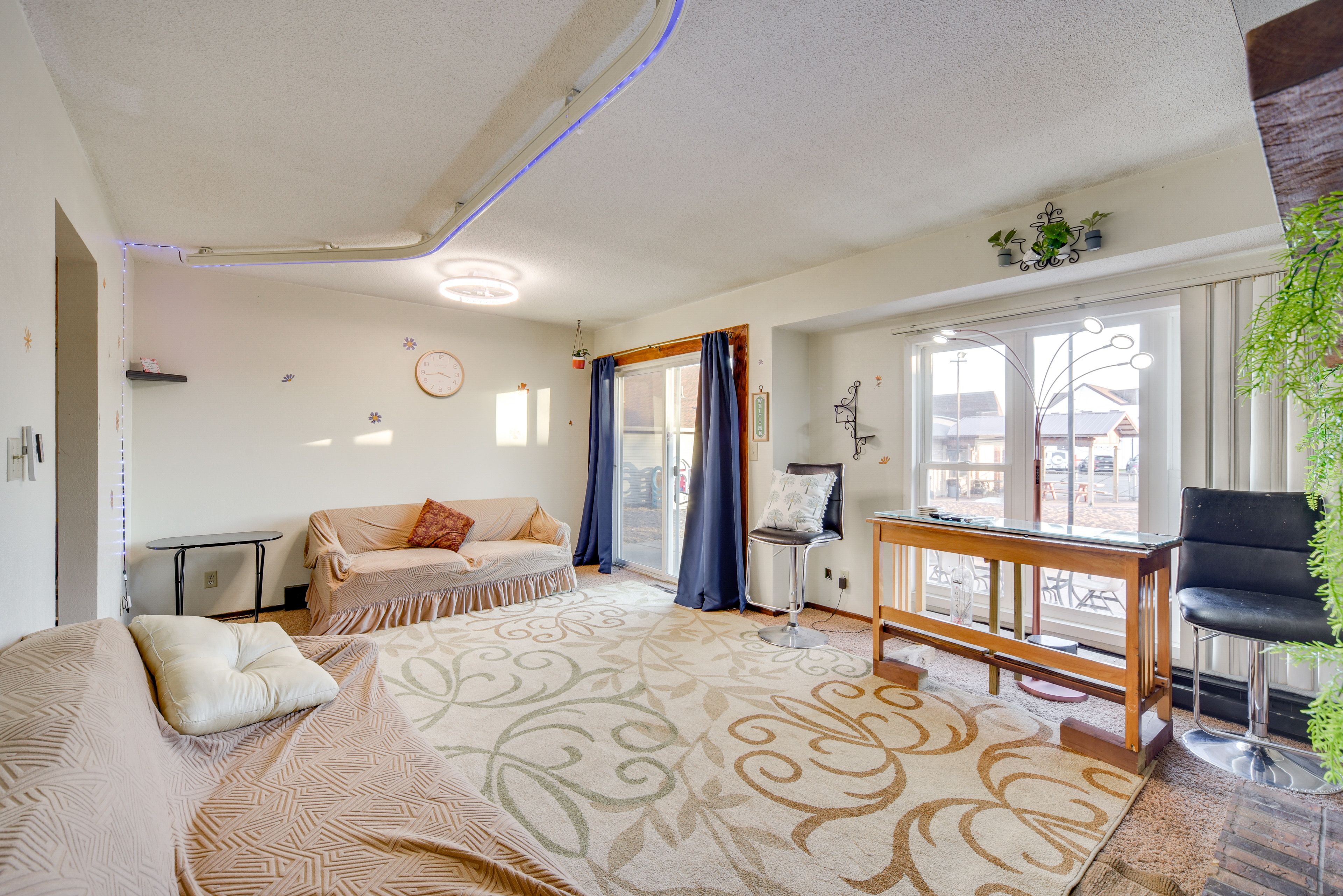 Main Living Area | Full Sleeper Sofa | Books | Board Games | Main Floor