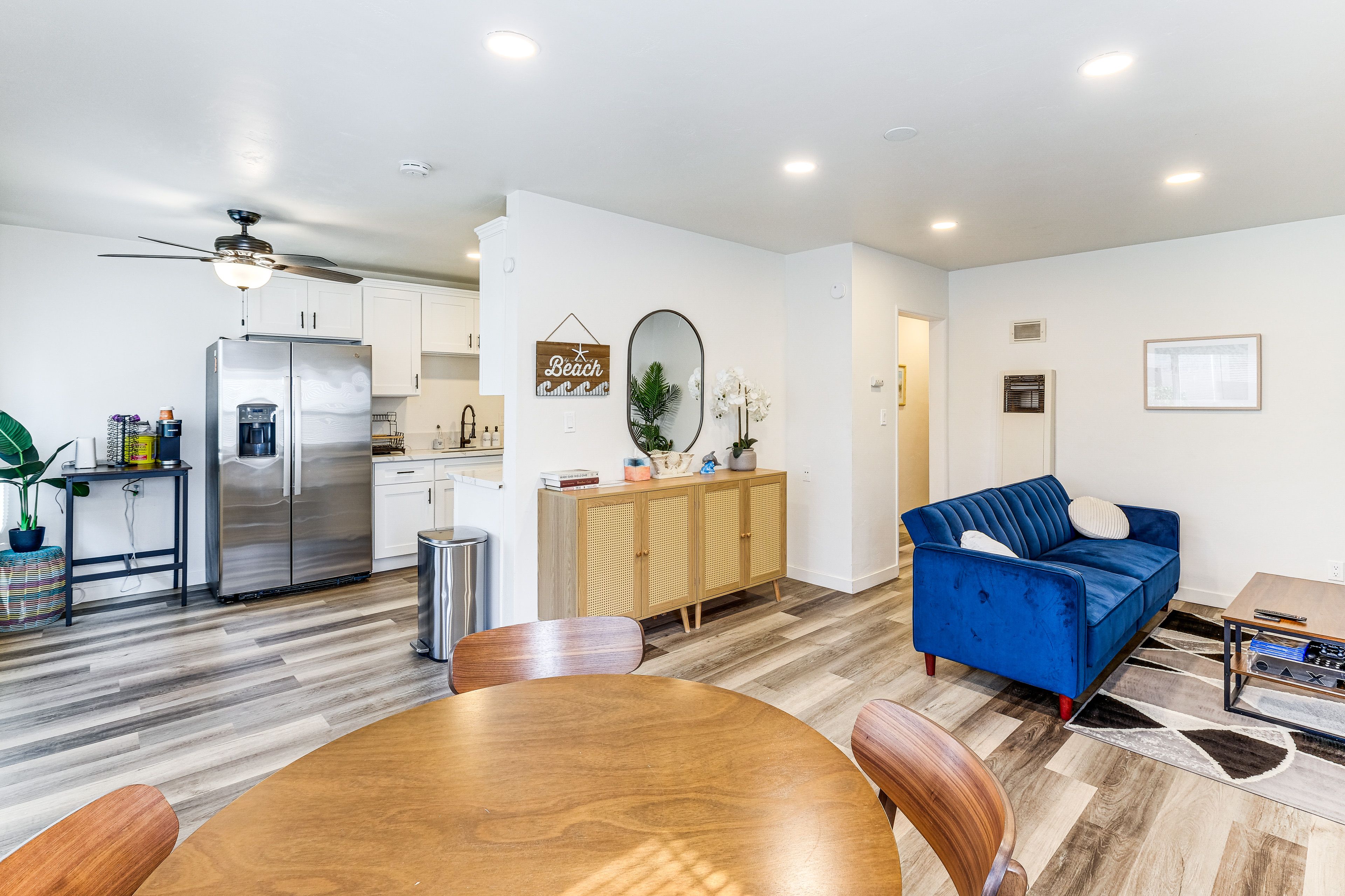 San Diego Vacation Rental | 2BR | 1BA | 834 Sq Ft | 3 Steps to Access