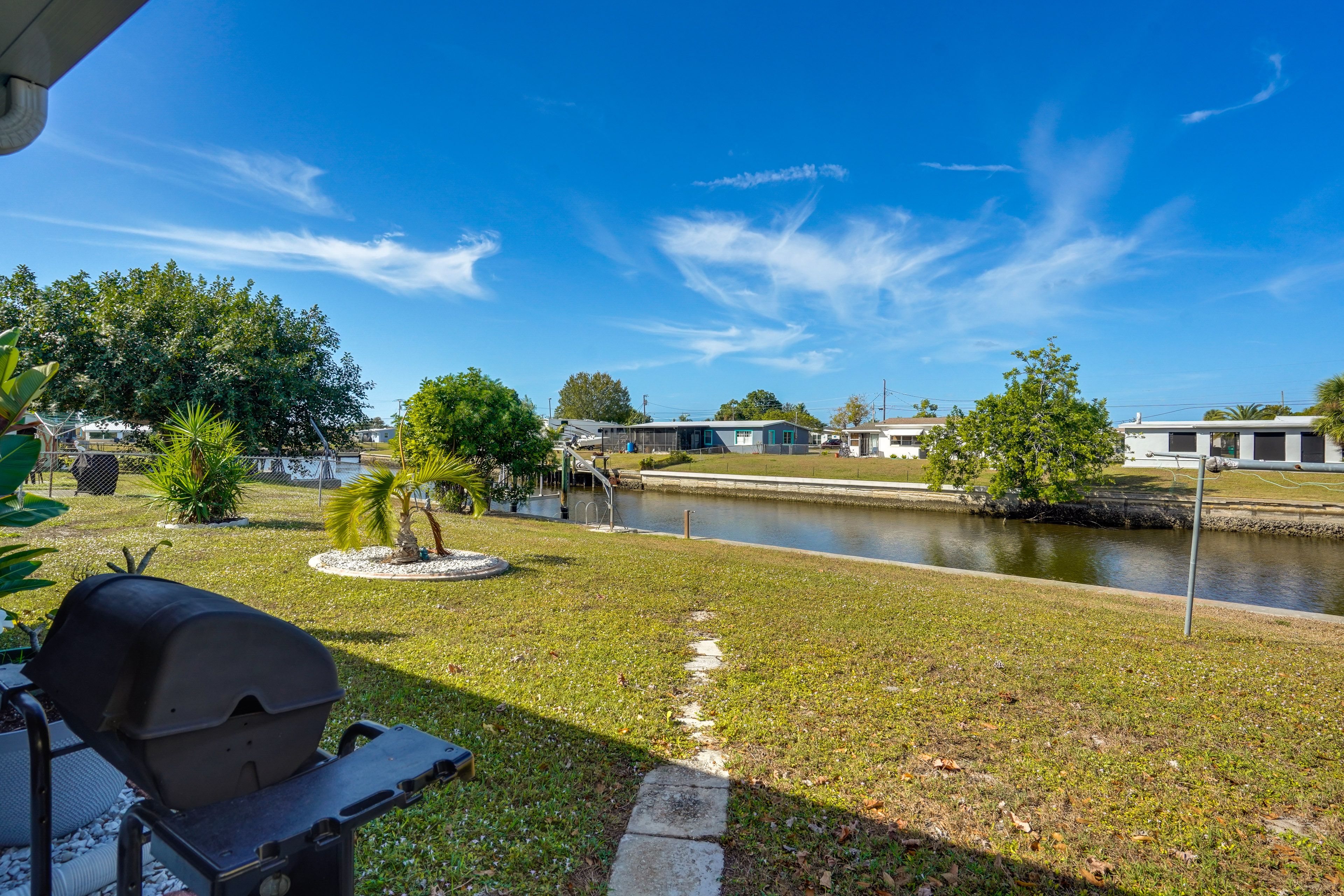 Backyard | Direct Canal Access