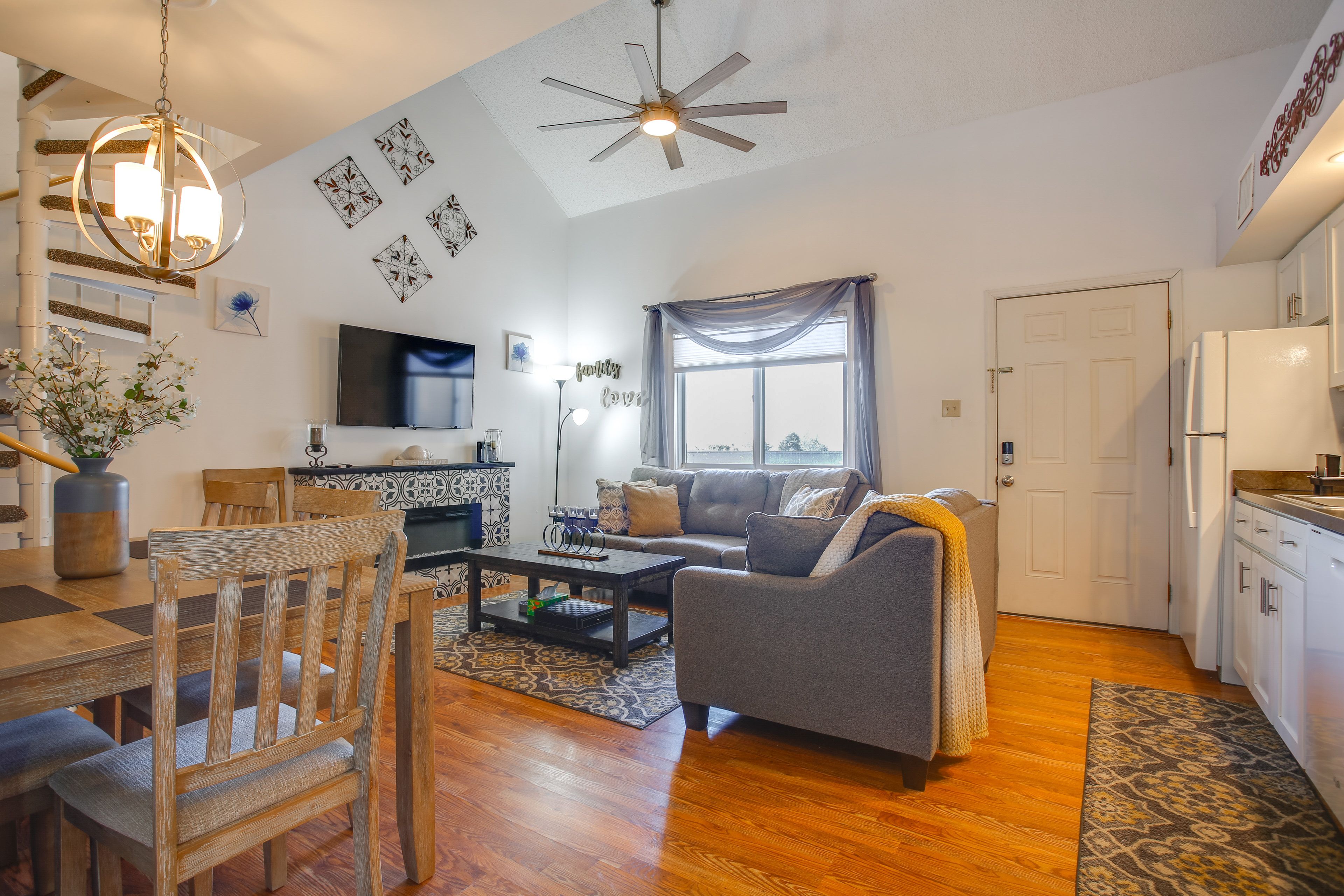 Dining Area | Dishware & Flatware | 1st Floor