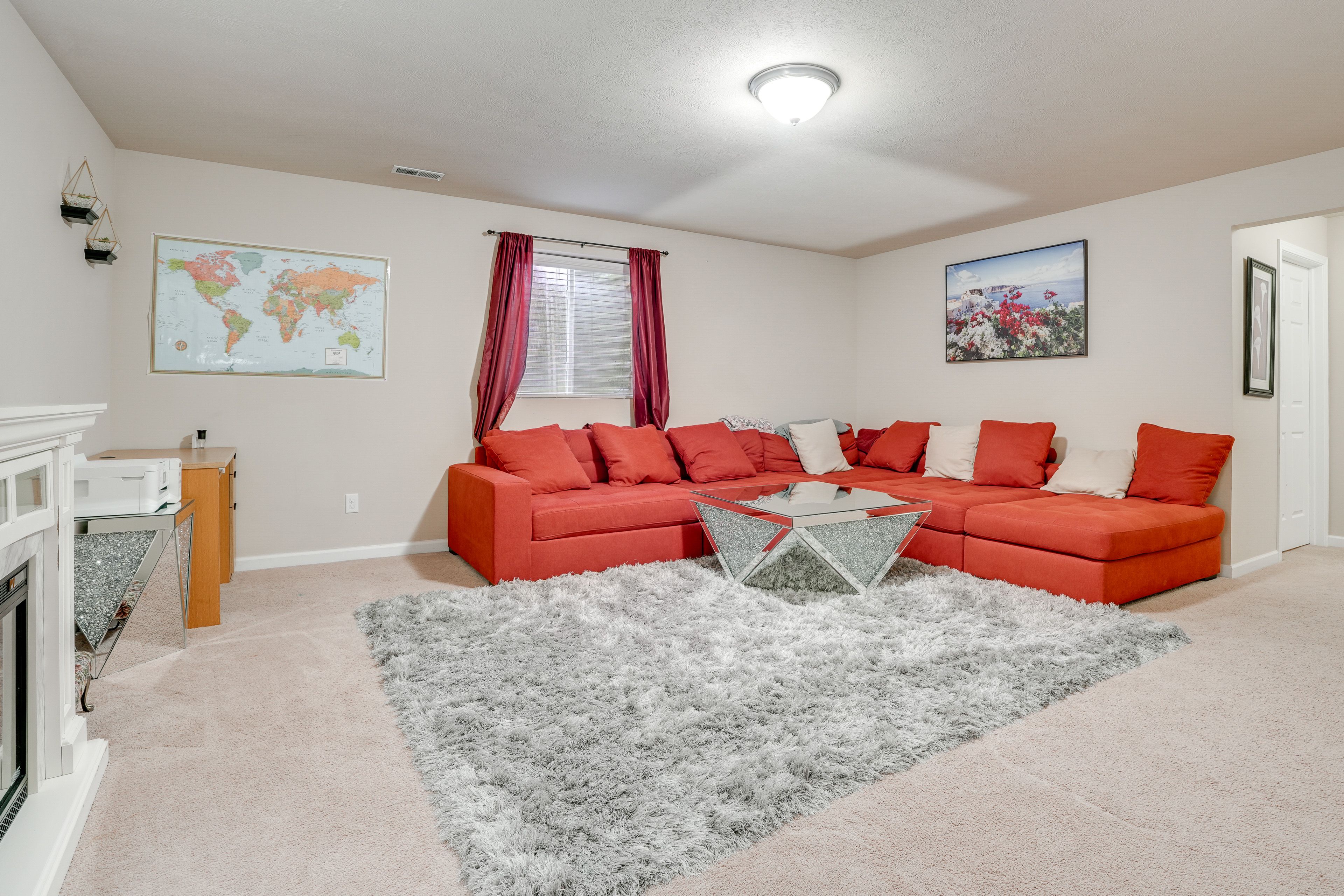 Lower Living Area | Basement