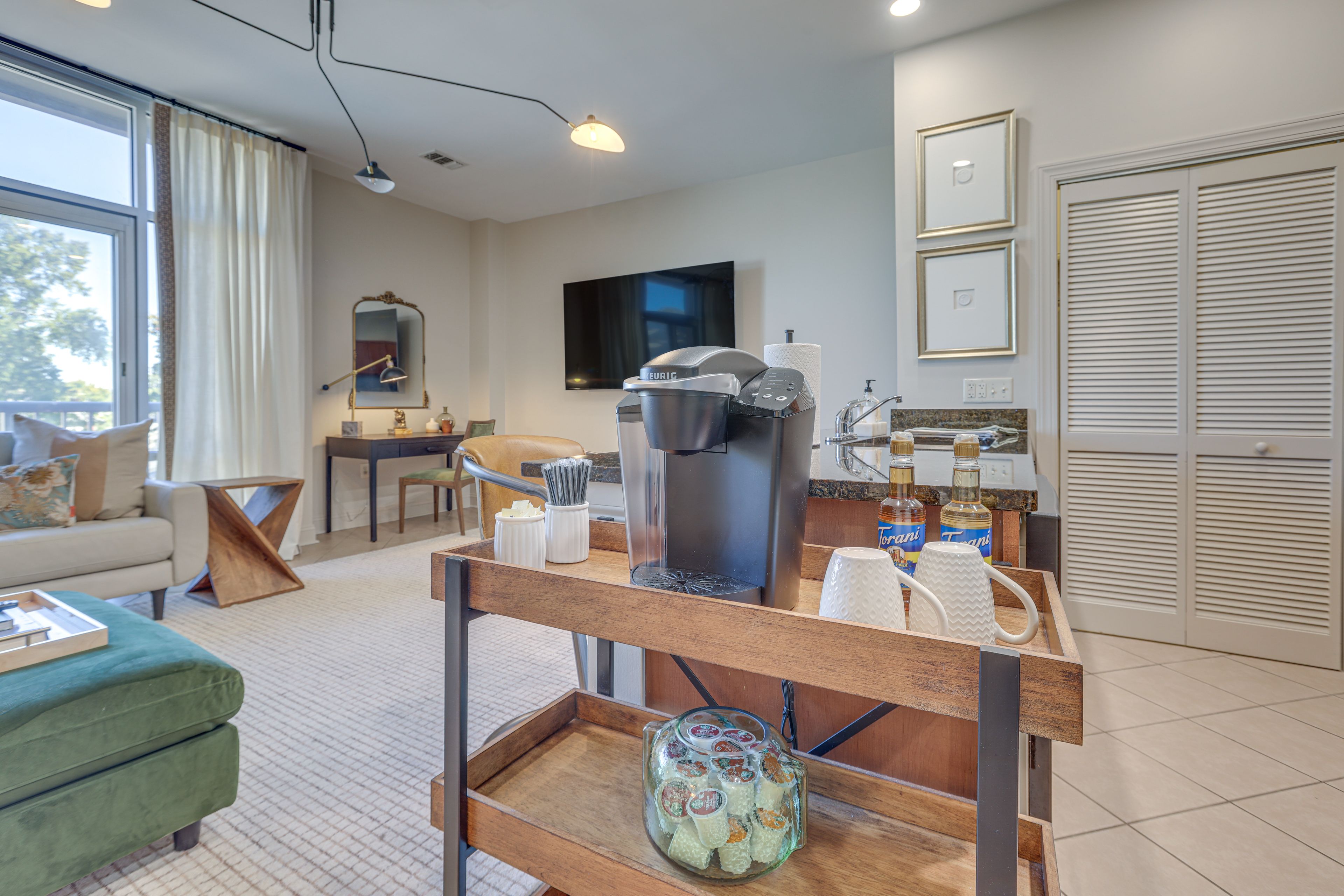 Coffee Bar | Keurig Coffee Maker (Coffee Provided)