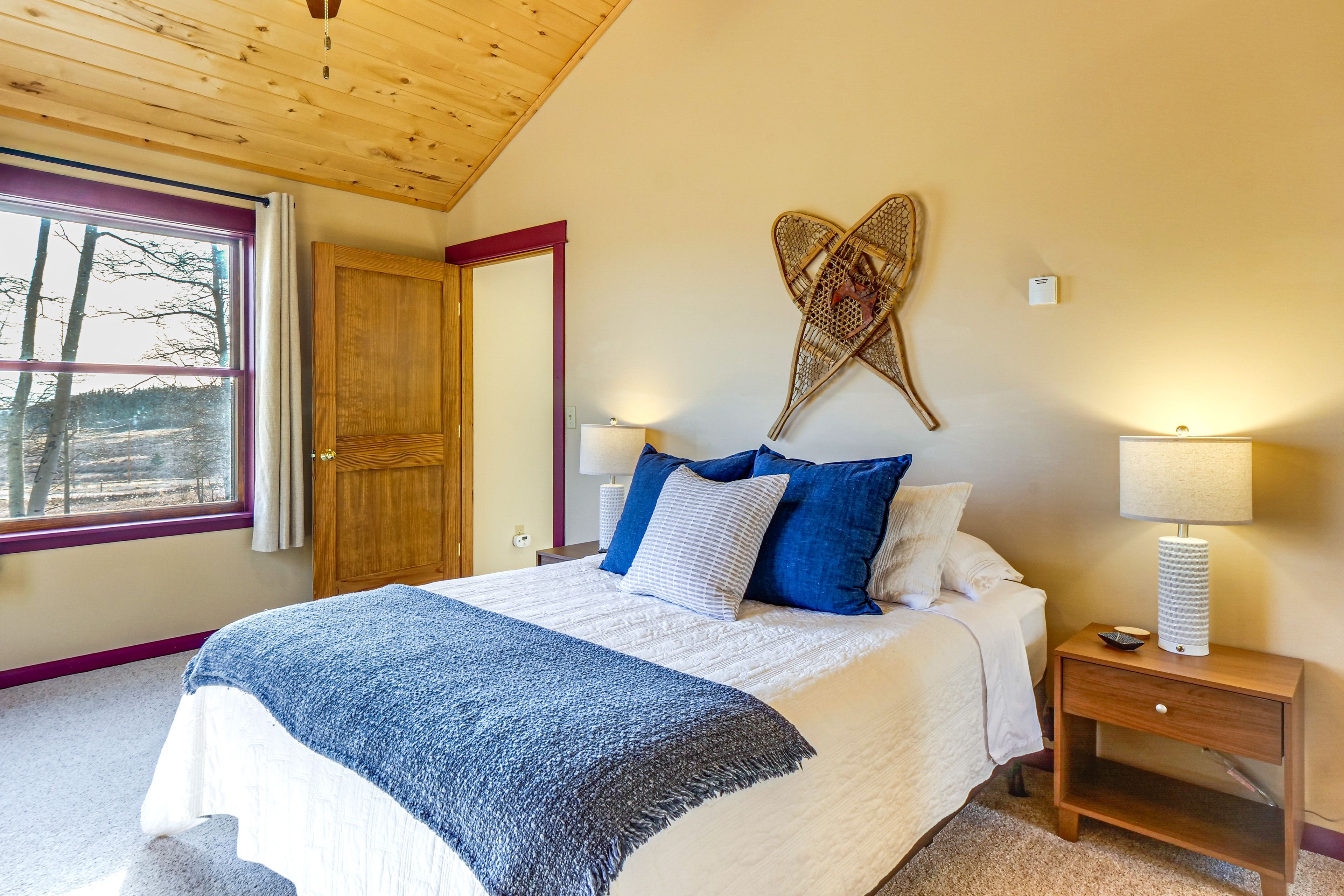 Bedroom 1 | Queen Bed | Gas Stove