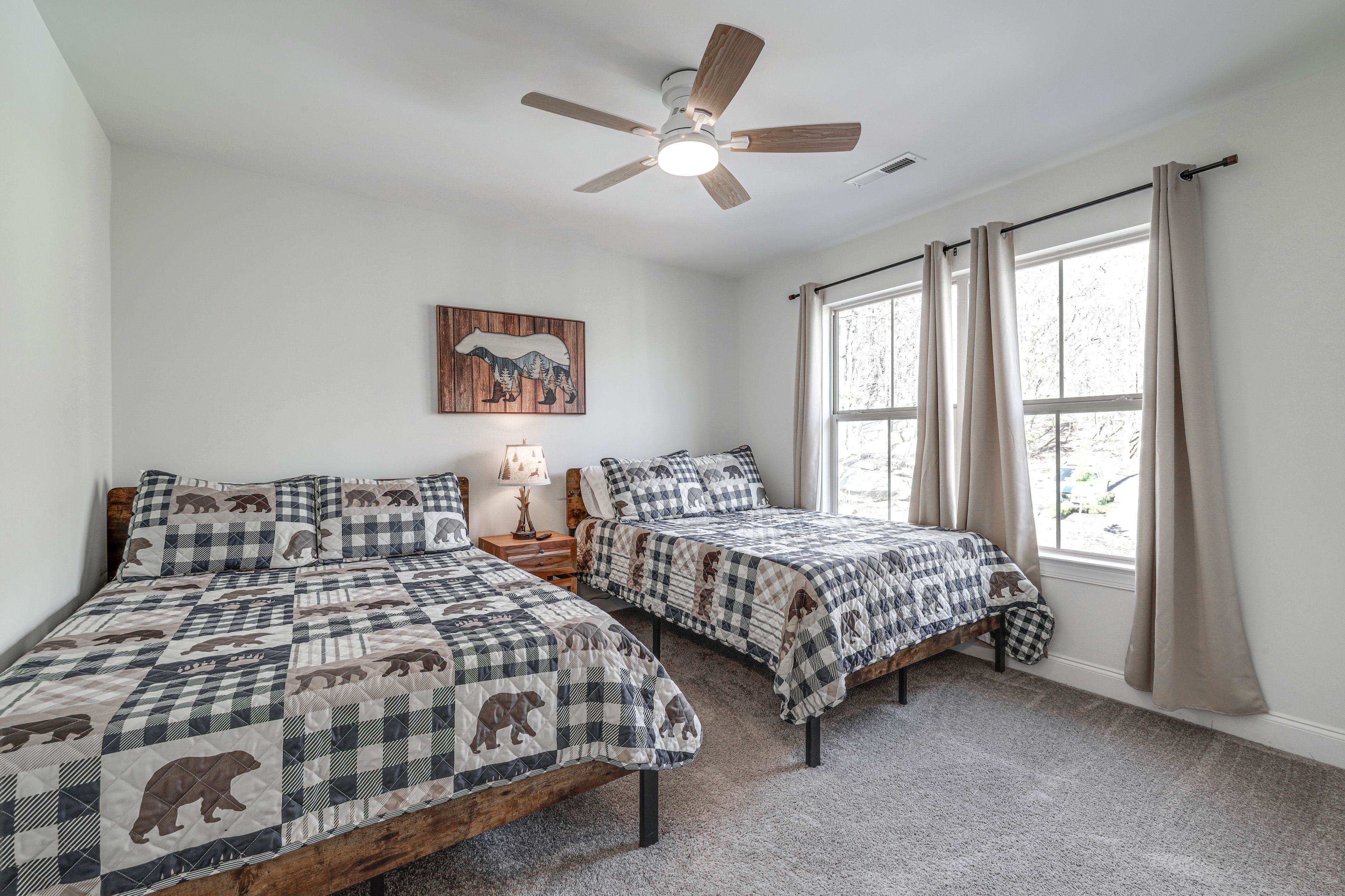 Bedroom 4 | Upper Level | 2 Full Beds