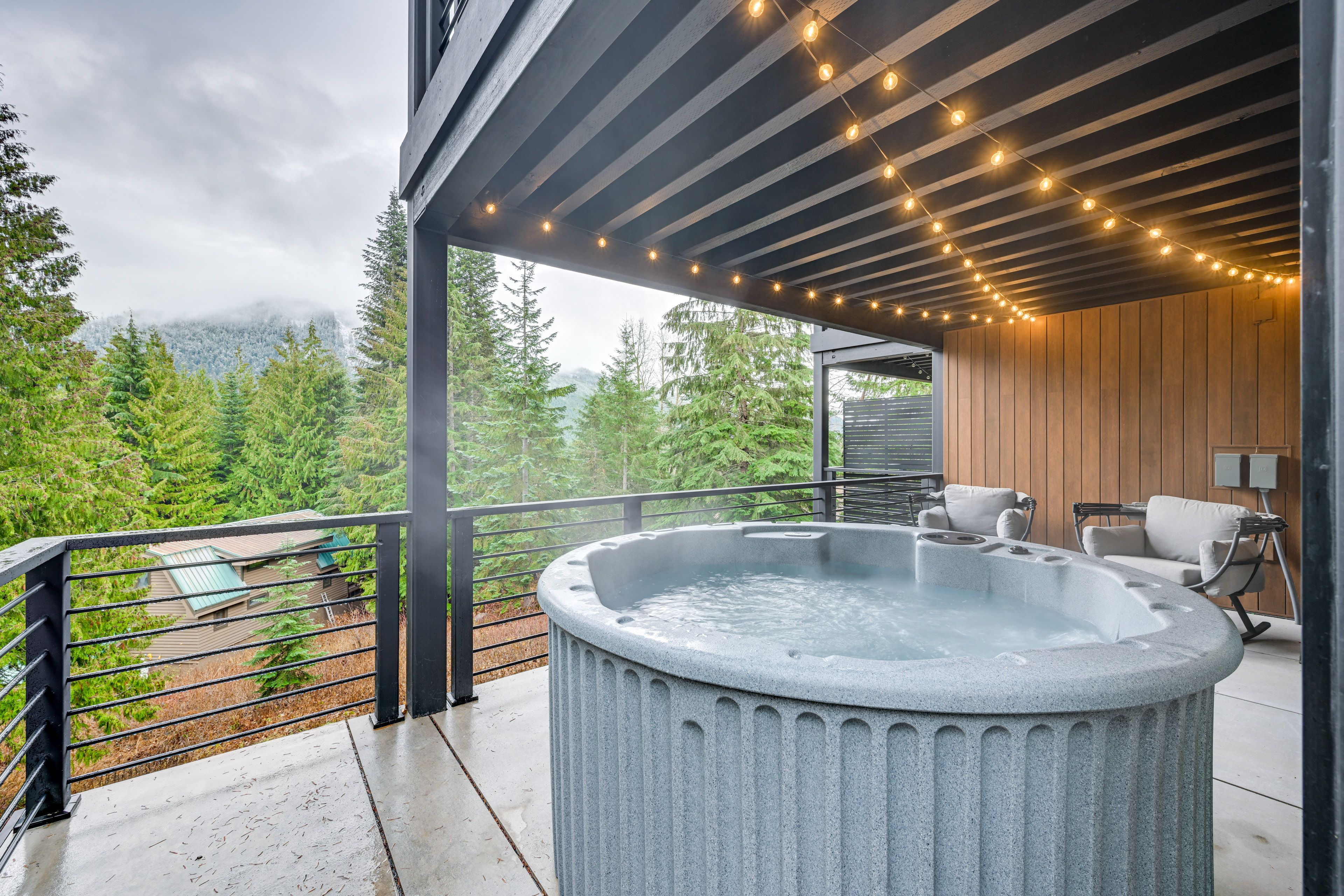 Private Balcony | Hot Tub | Outdoor Seating