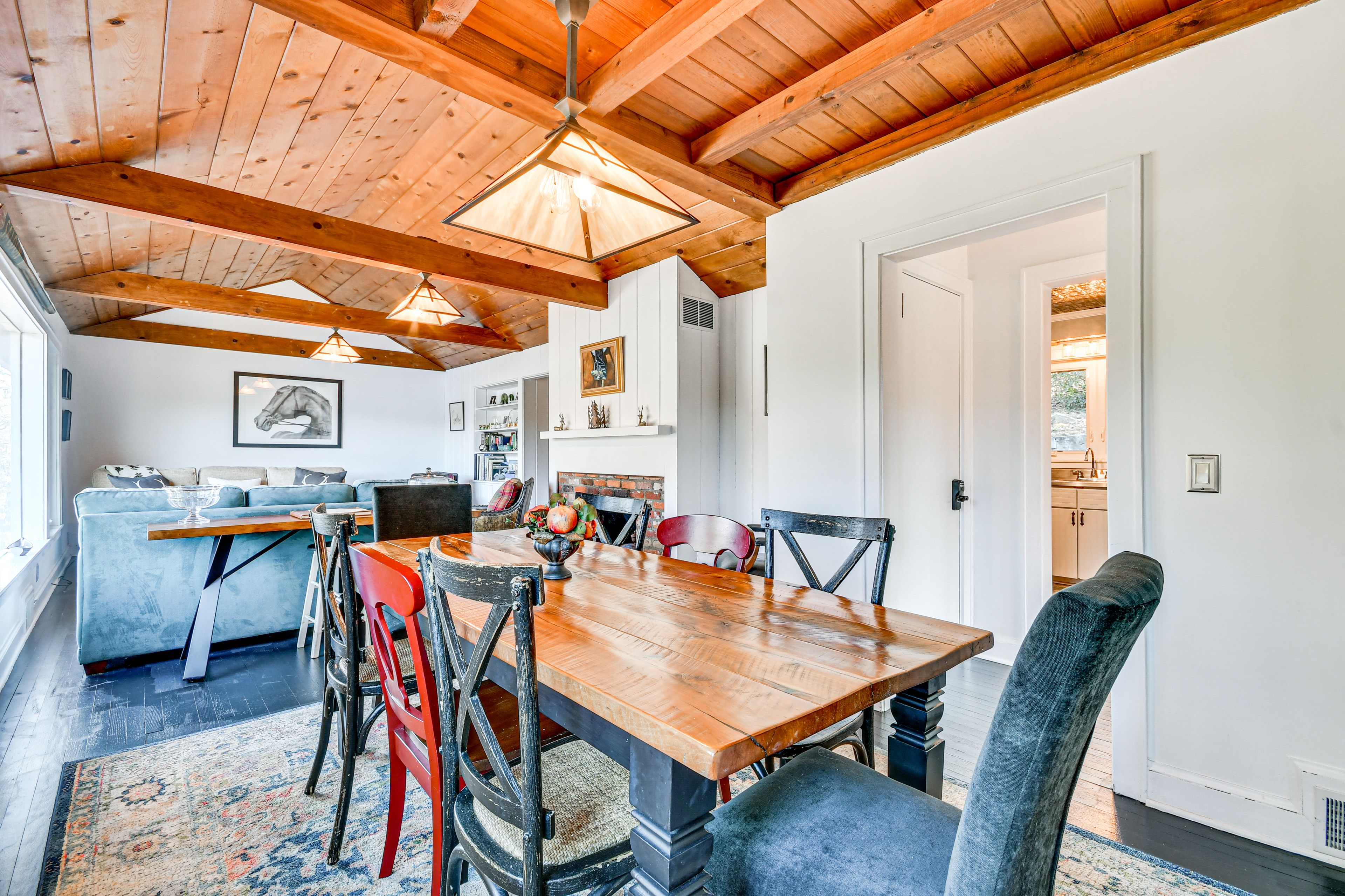 Dining Area | Dishware & Flatware | Main Level