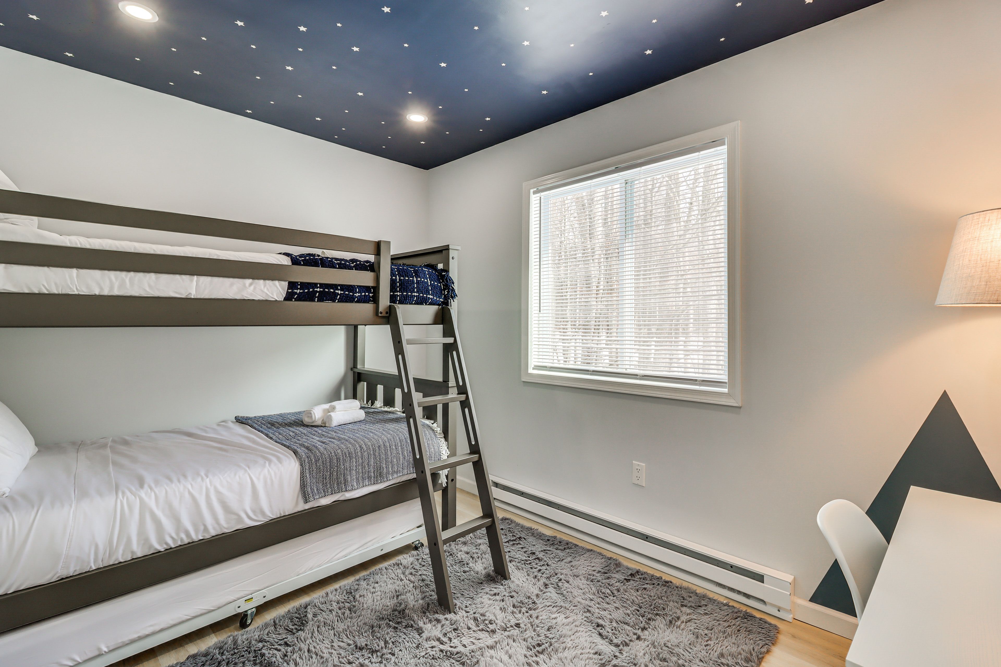 Bedroom 4 | Twin Bunk Bed w/ Twin Trundle