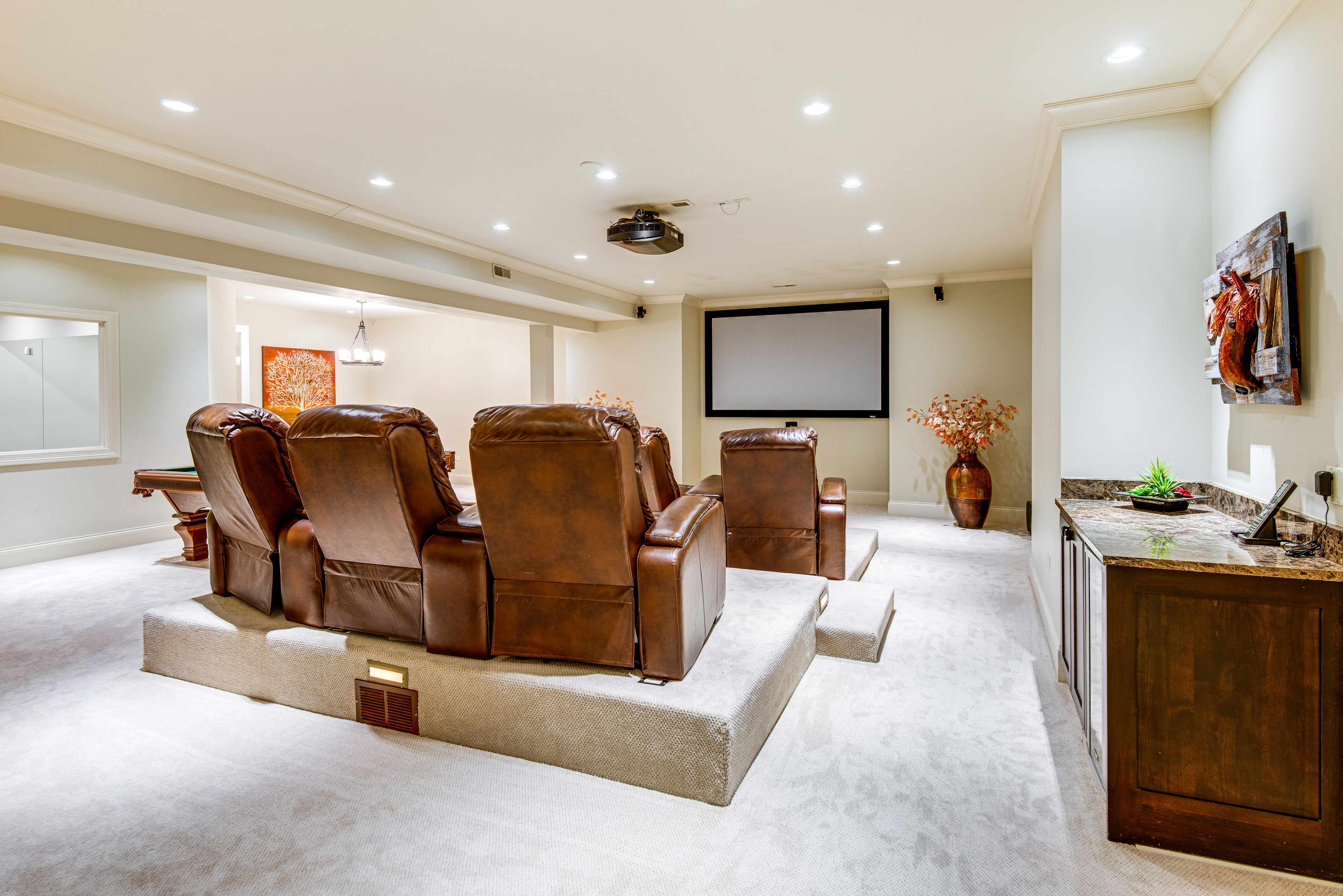 Entertainment Area | Basement