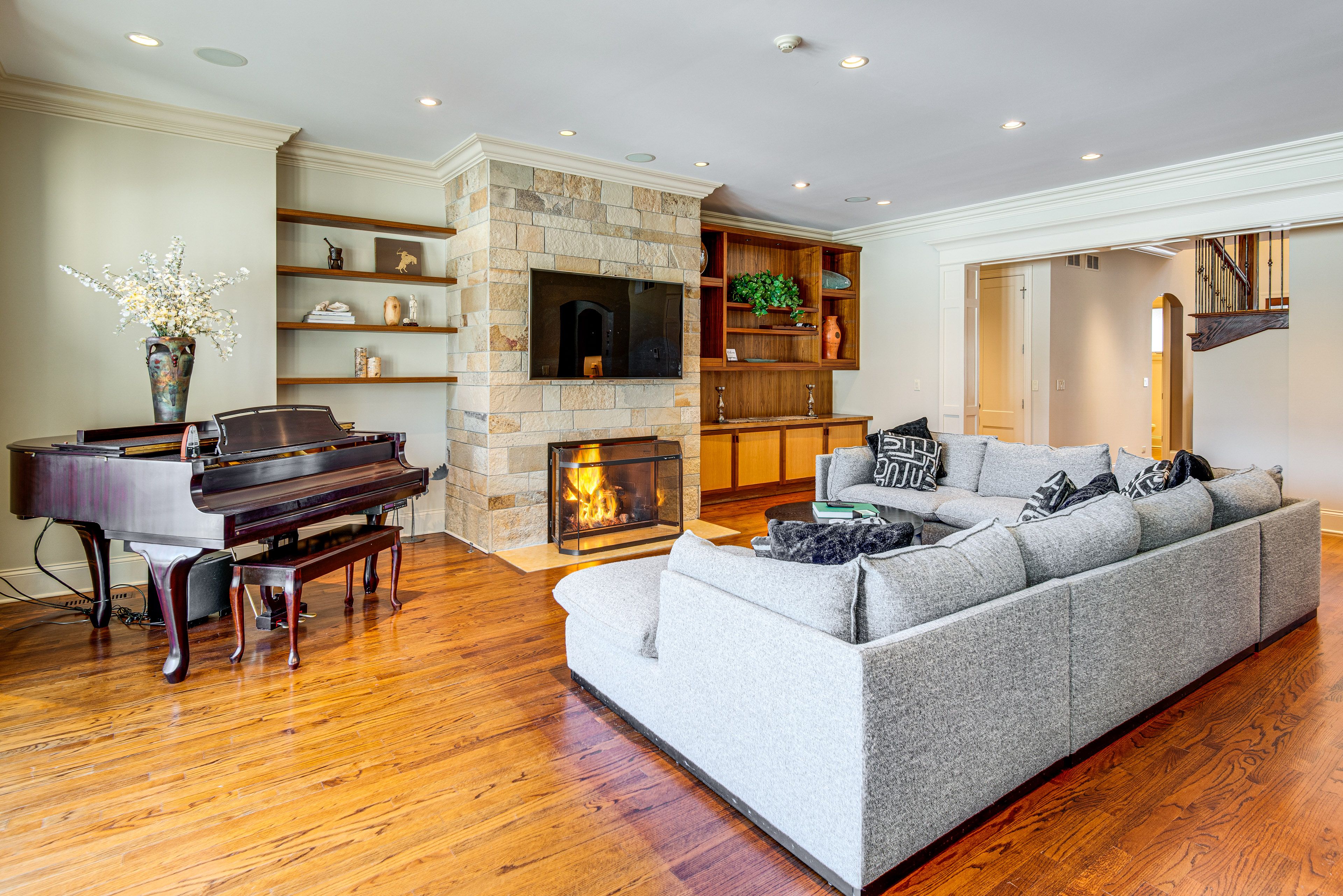 Living Room | Free WiFi | Central A/C & Heat | 1st Floor