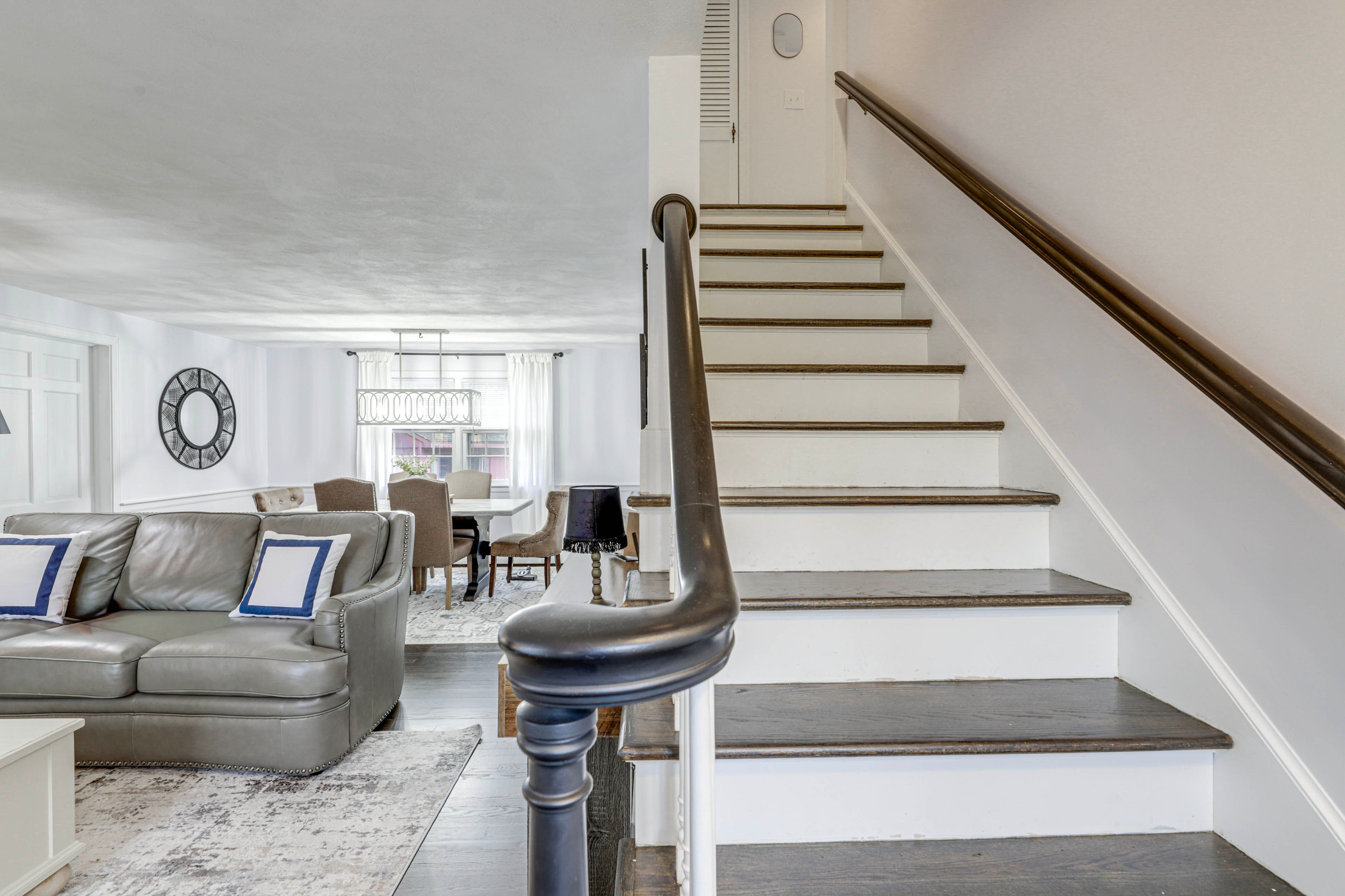 Stairs to Access Upper Level