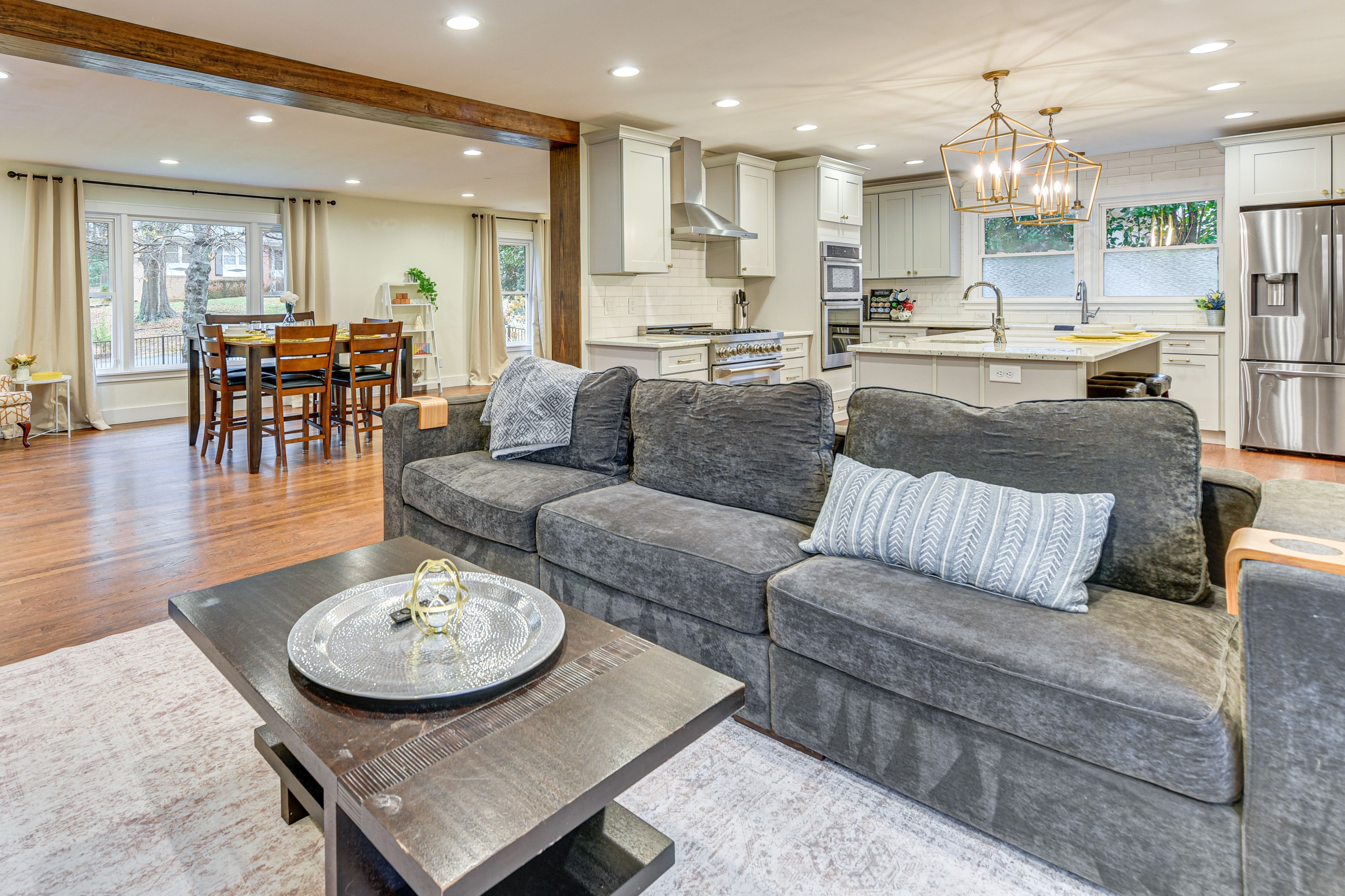 Charlotte Vacation Rental | 3BR | 2BA | Steps Required | 2,100 Sq Ft