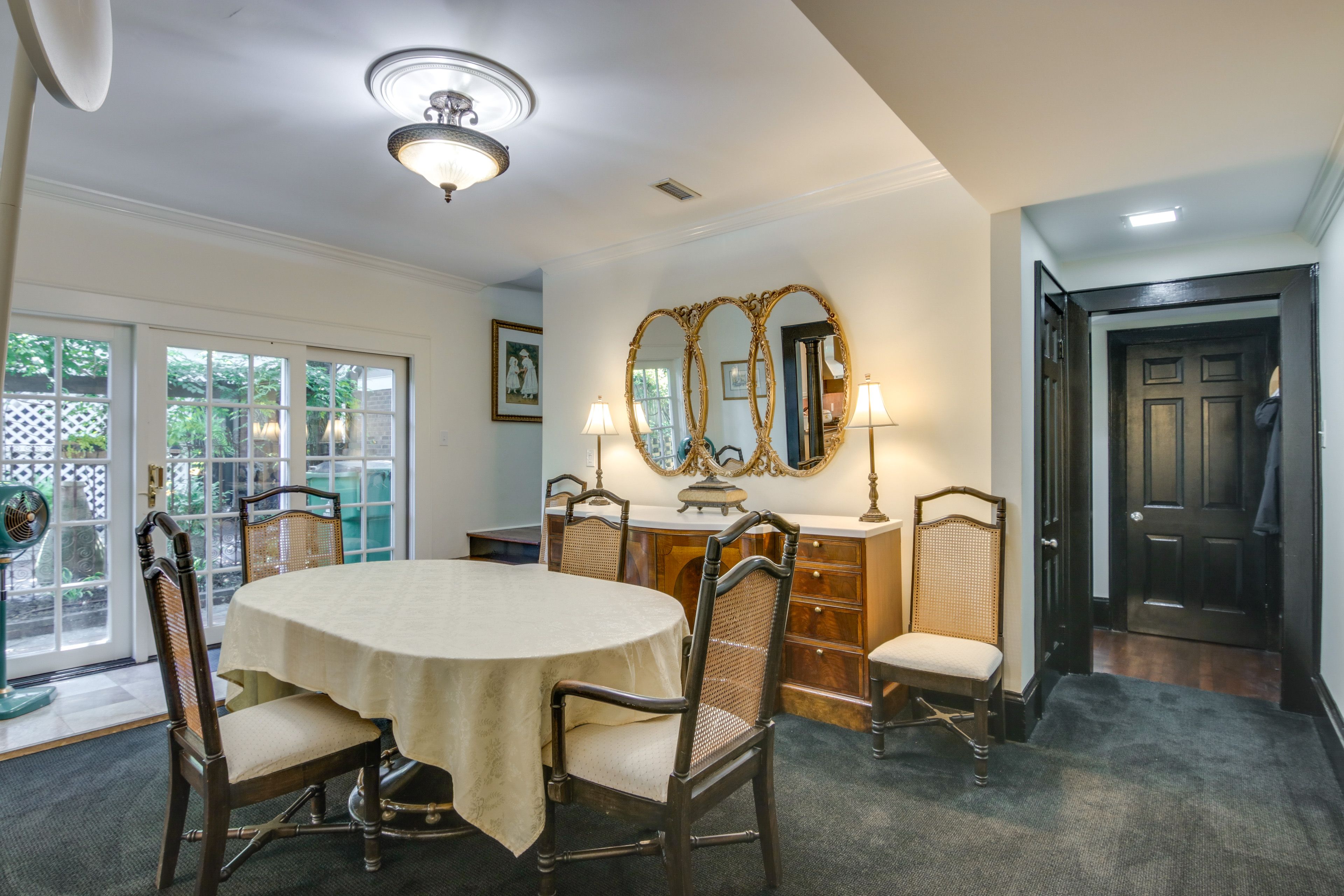 Dining Room | Dishware/Flatware Provided | 1st Floor