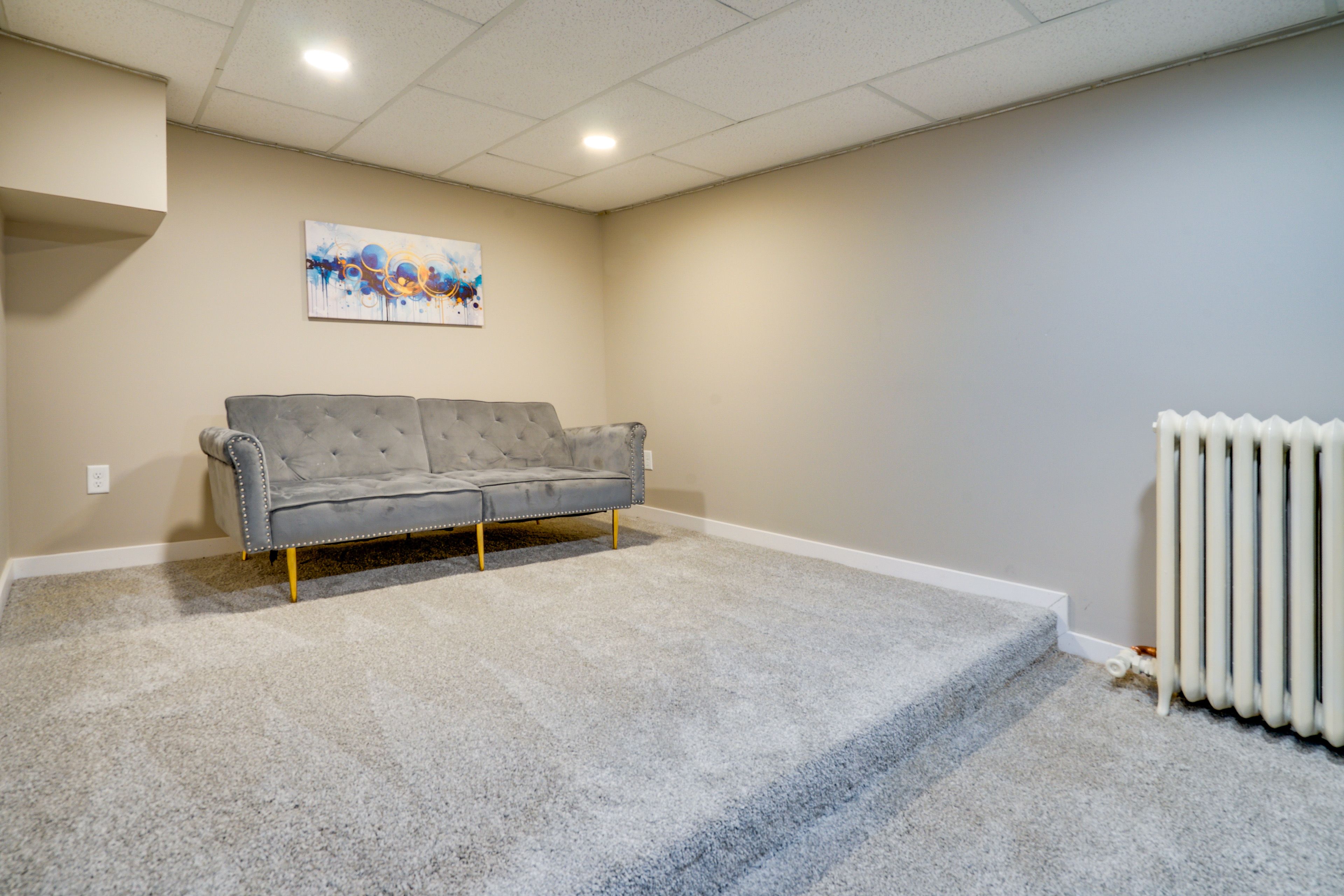 Additional Living Area | Basement | Flat-Screen TV