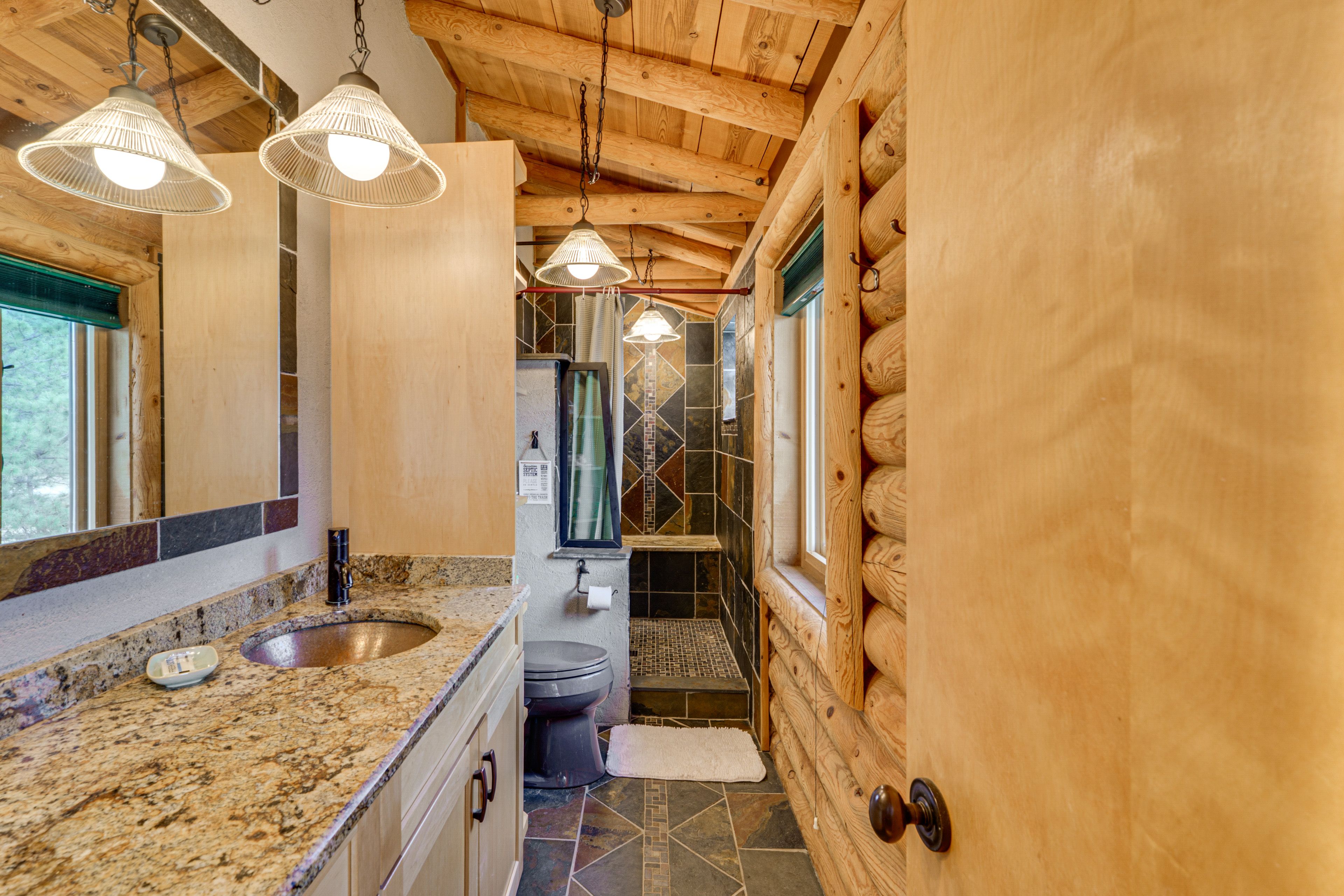 Full Bath | Complimentary Toiletries | Towels Provided | Main Level