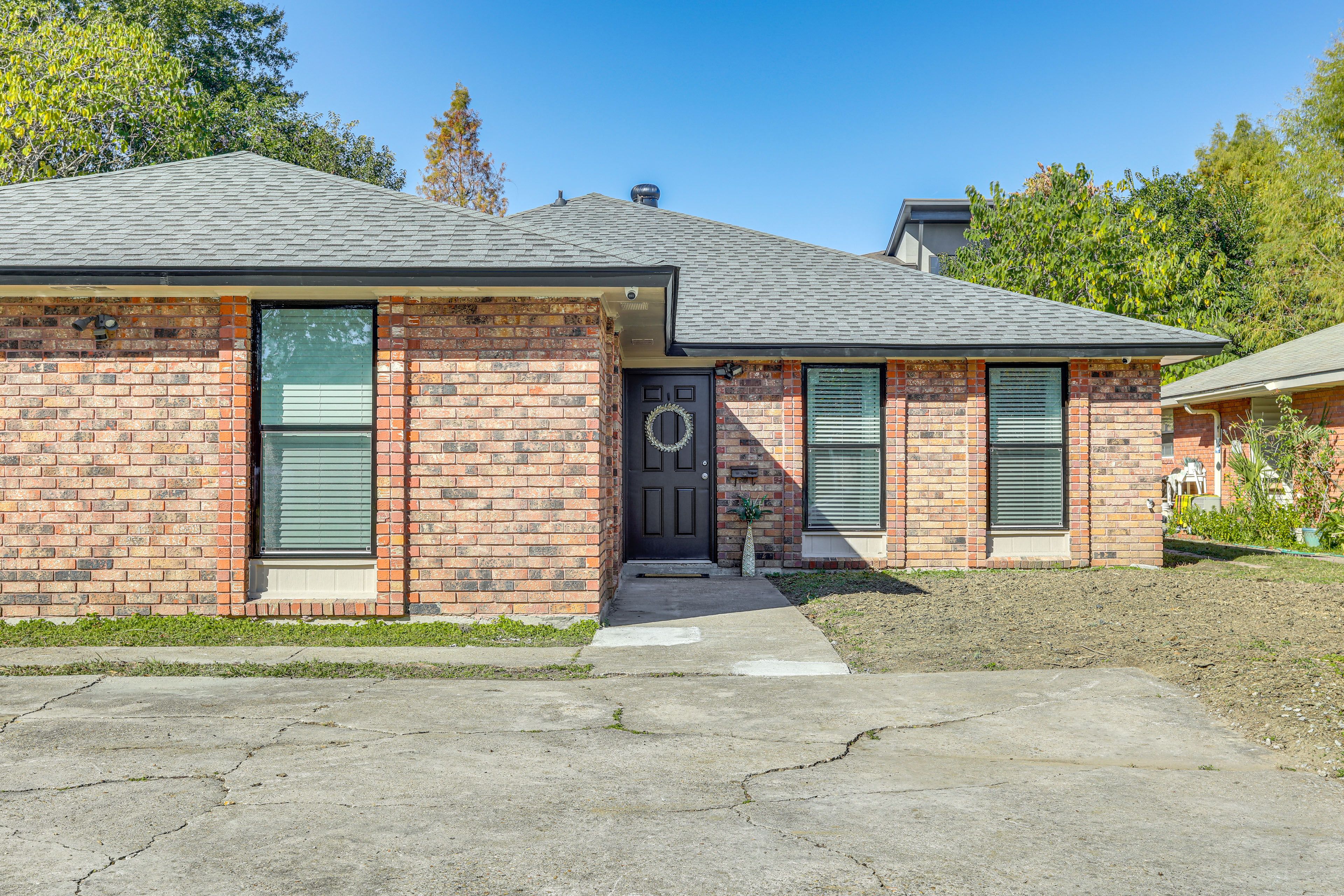 Property Exterior | Single-Story Duplex Home