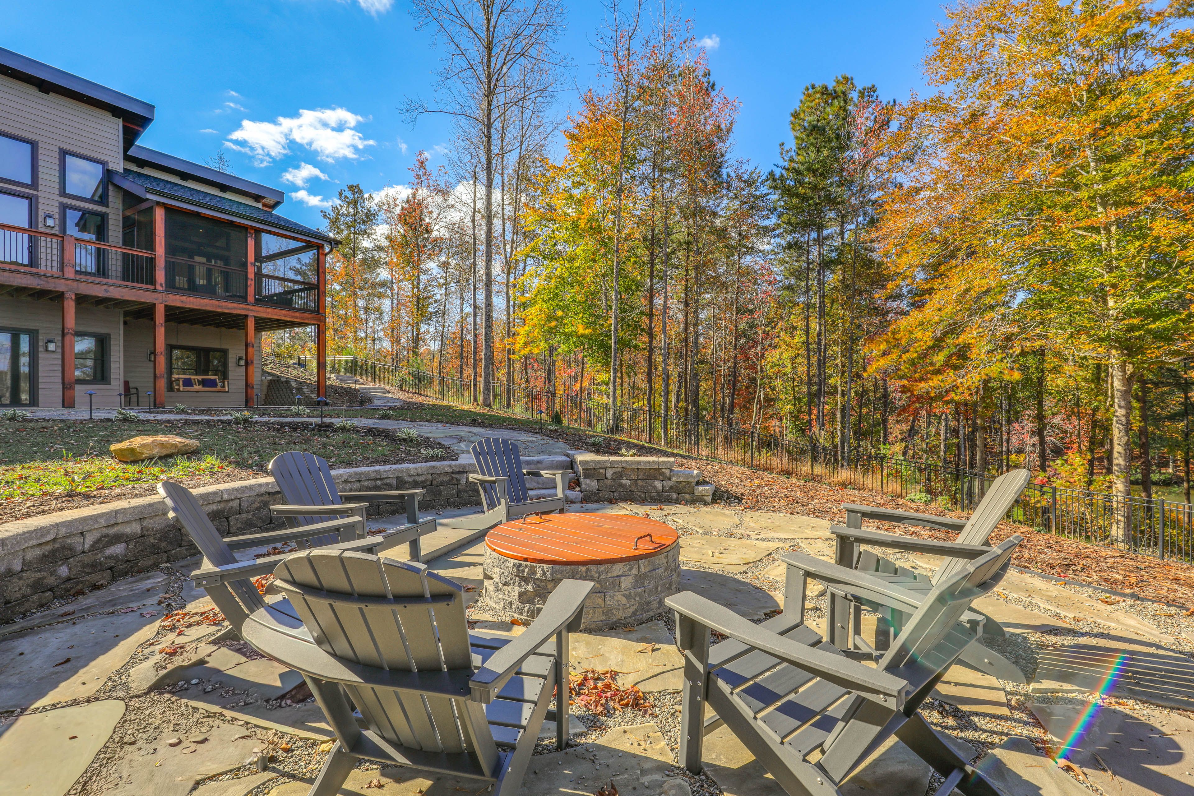 Wood-Burning Fire Pit