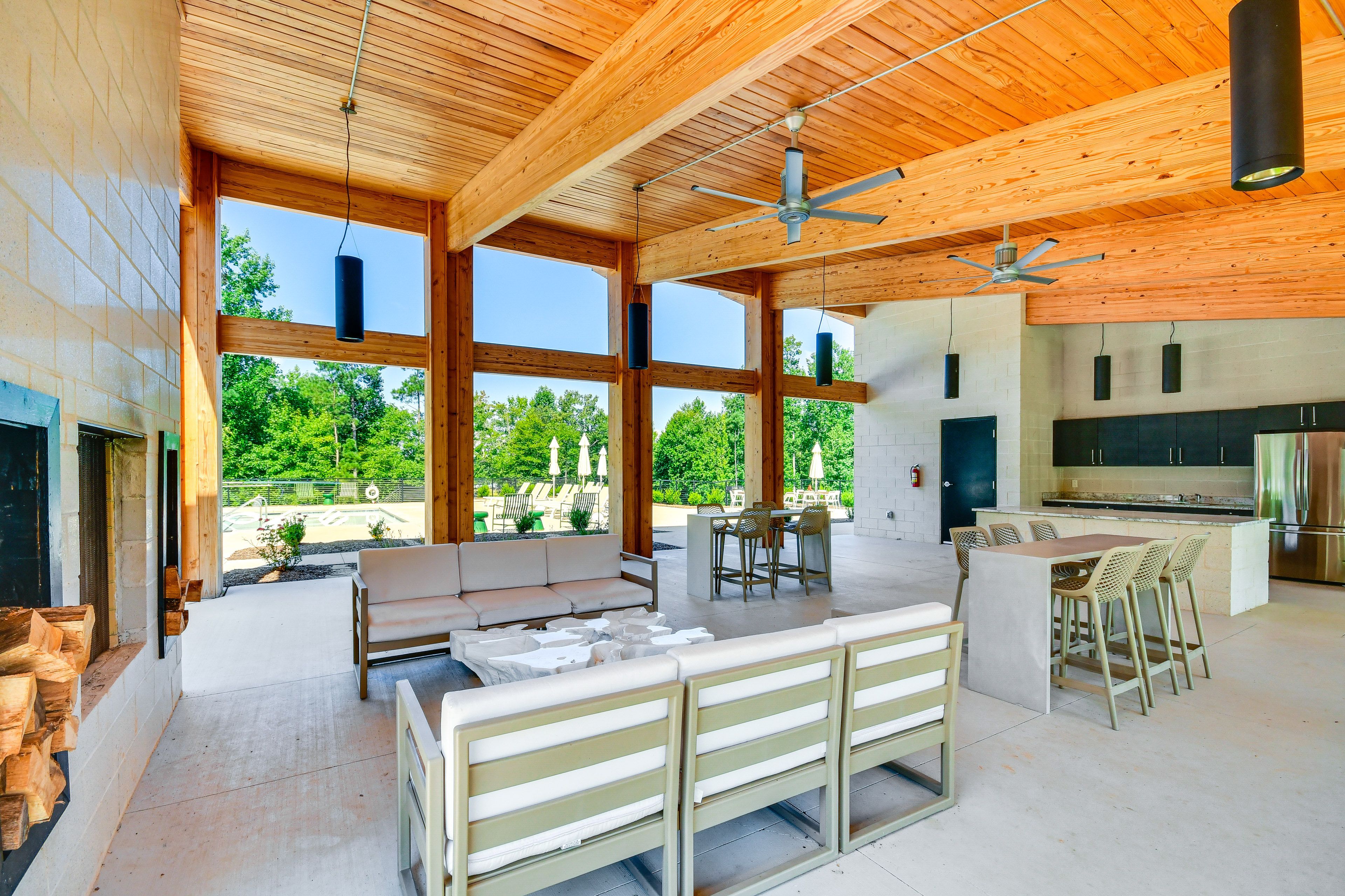 Community Pavilion w/ Outdoor Kitchen