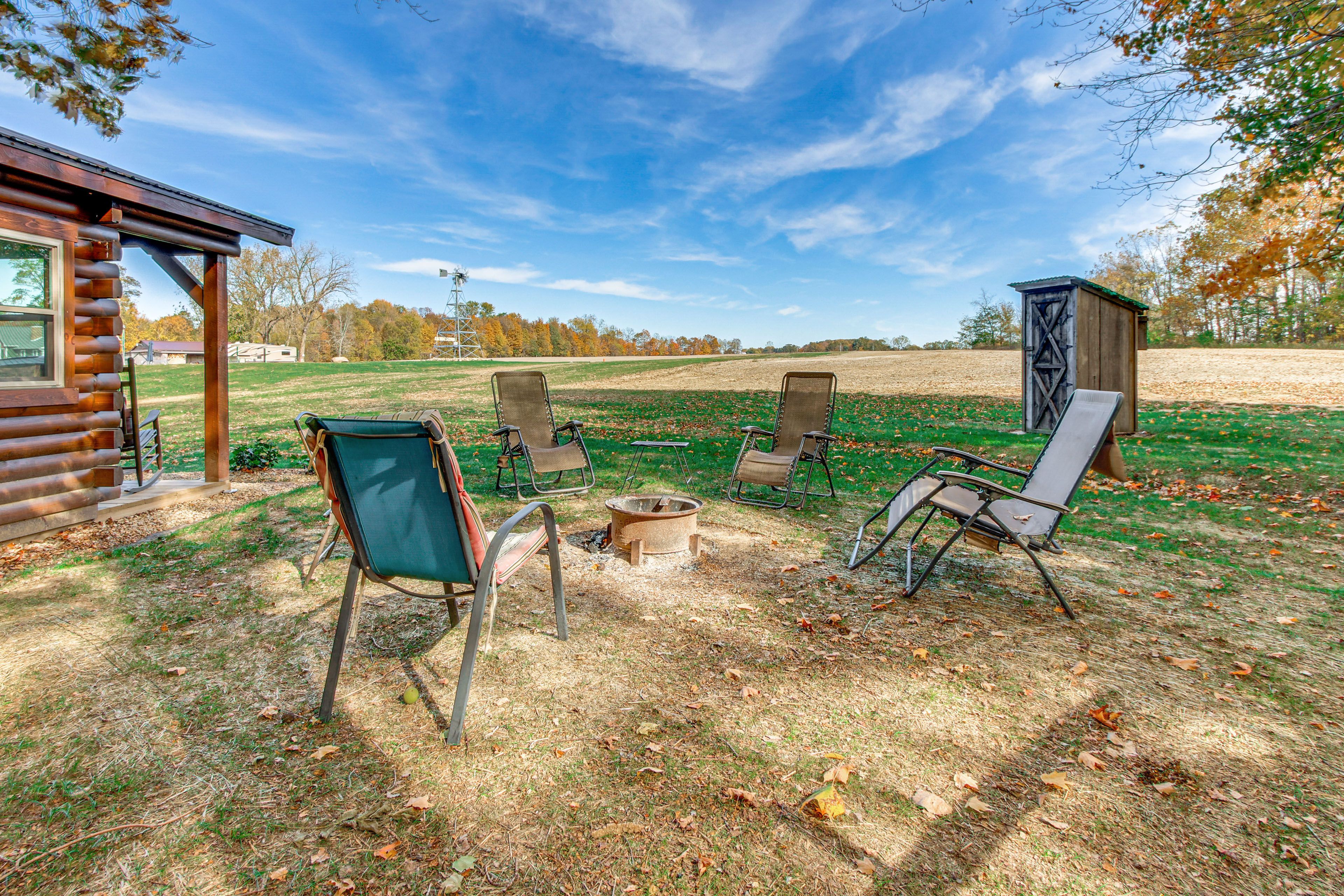 Wood-Burning Fire Pit