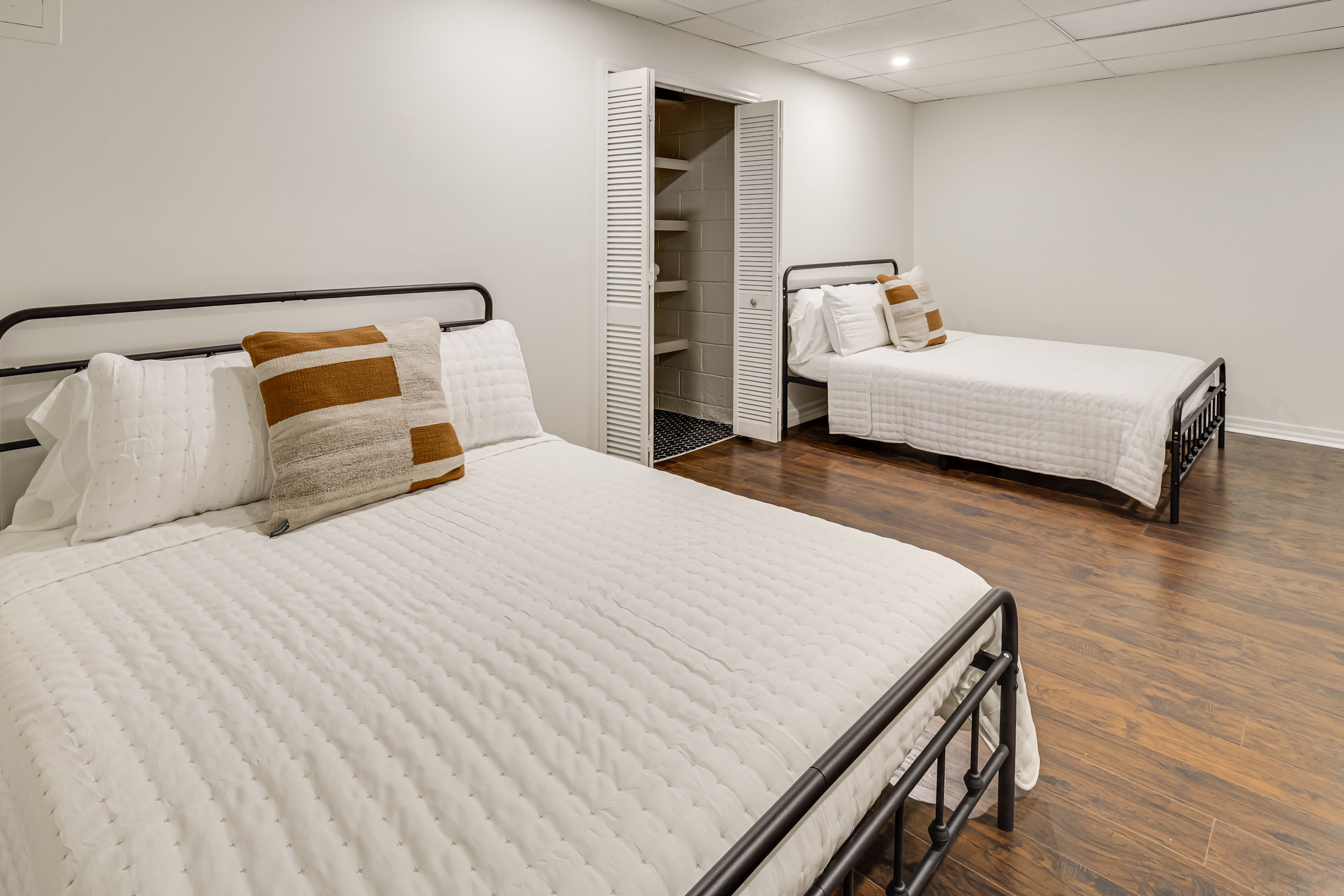 Bedroom 4 | 2 Queen Beds | Lower Level