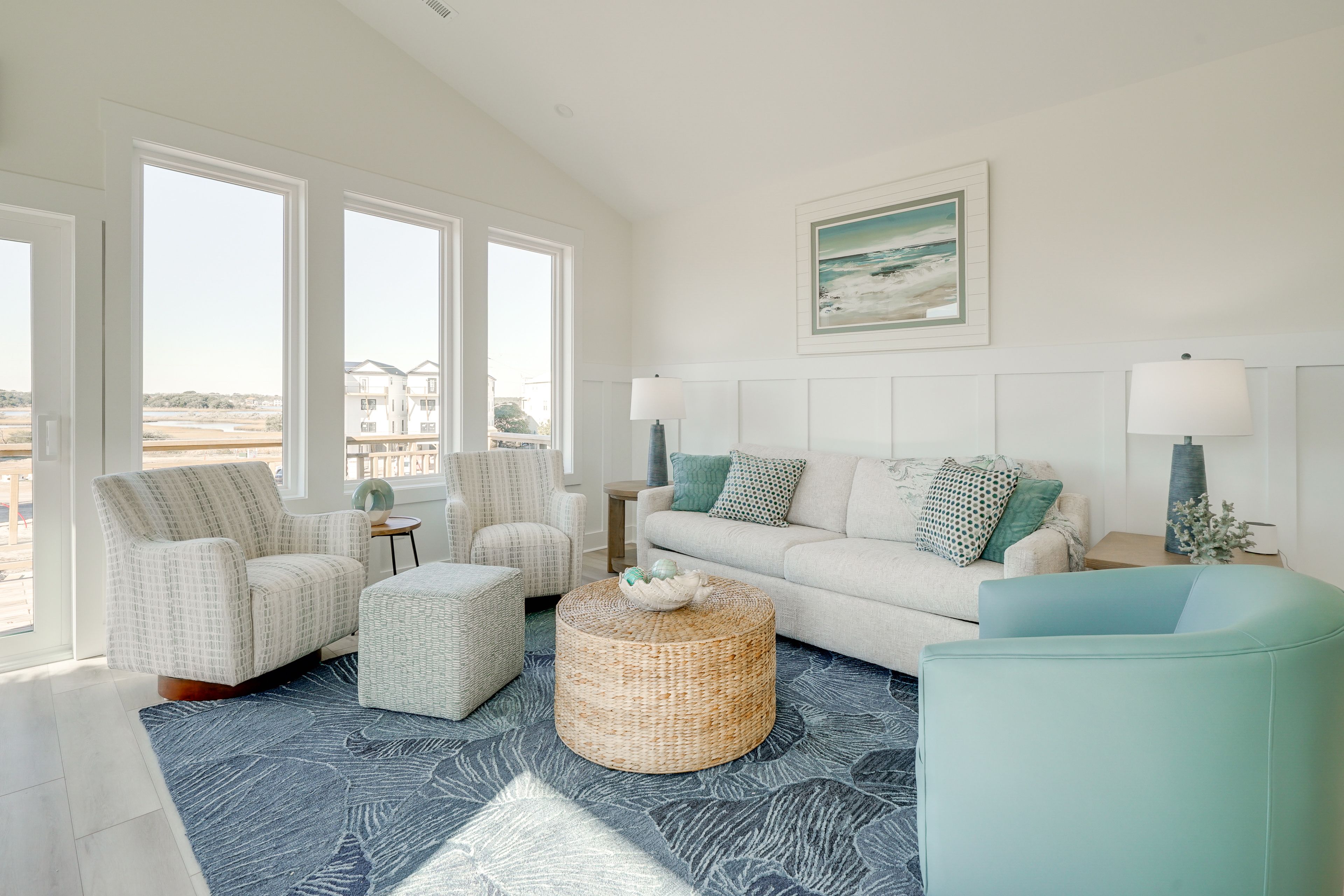 Living Room | Free WiFi | Central A/C & Heat | 3rd Floor