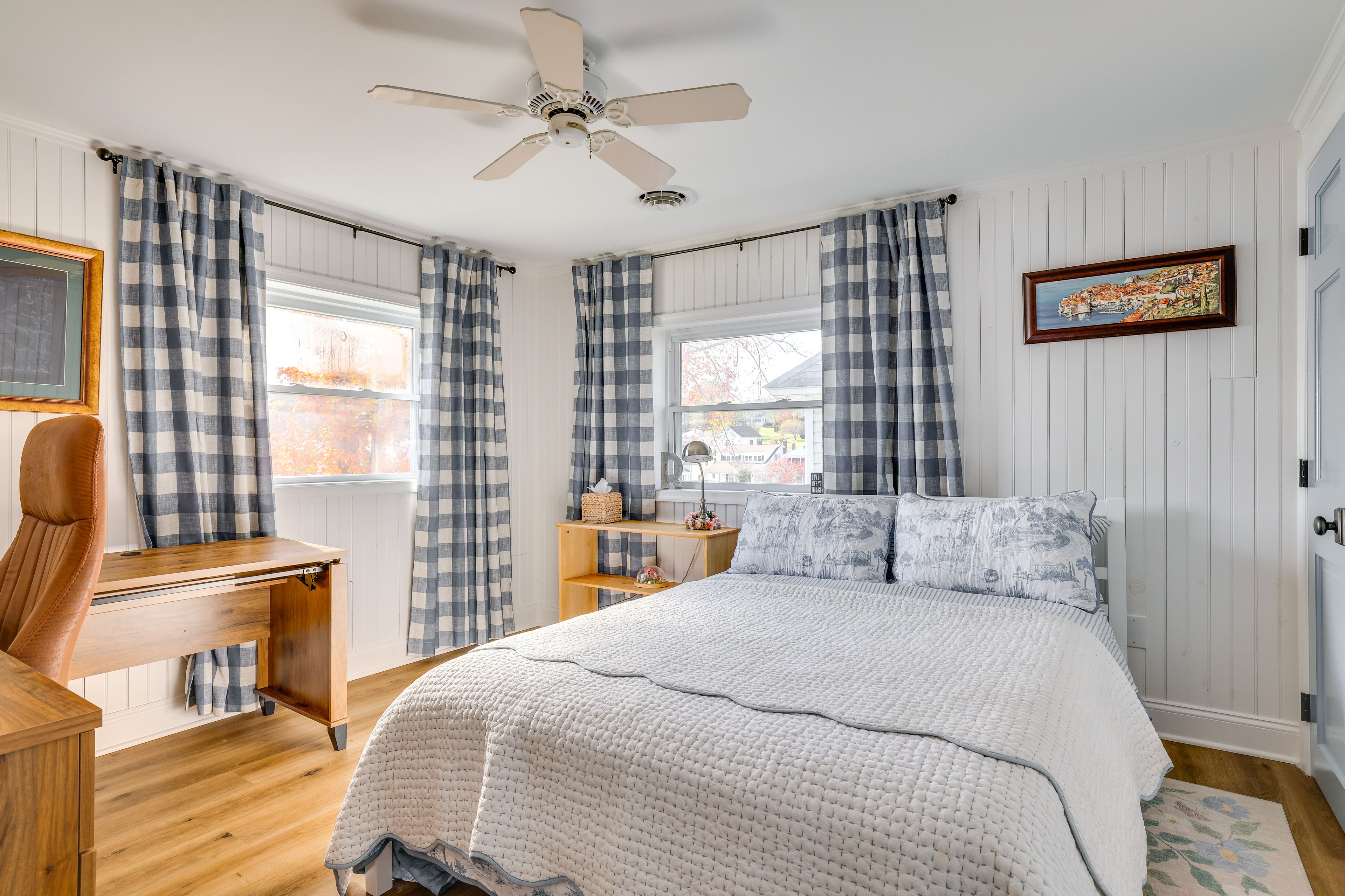 Bedroom 2 | Queen Bed | Desk w/ Monitor | 2nd Floor