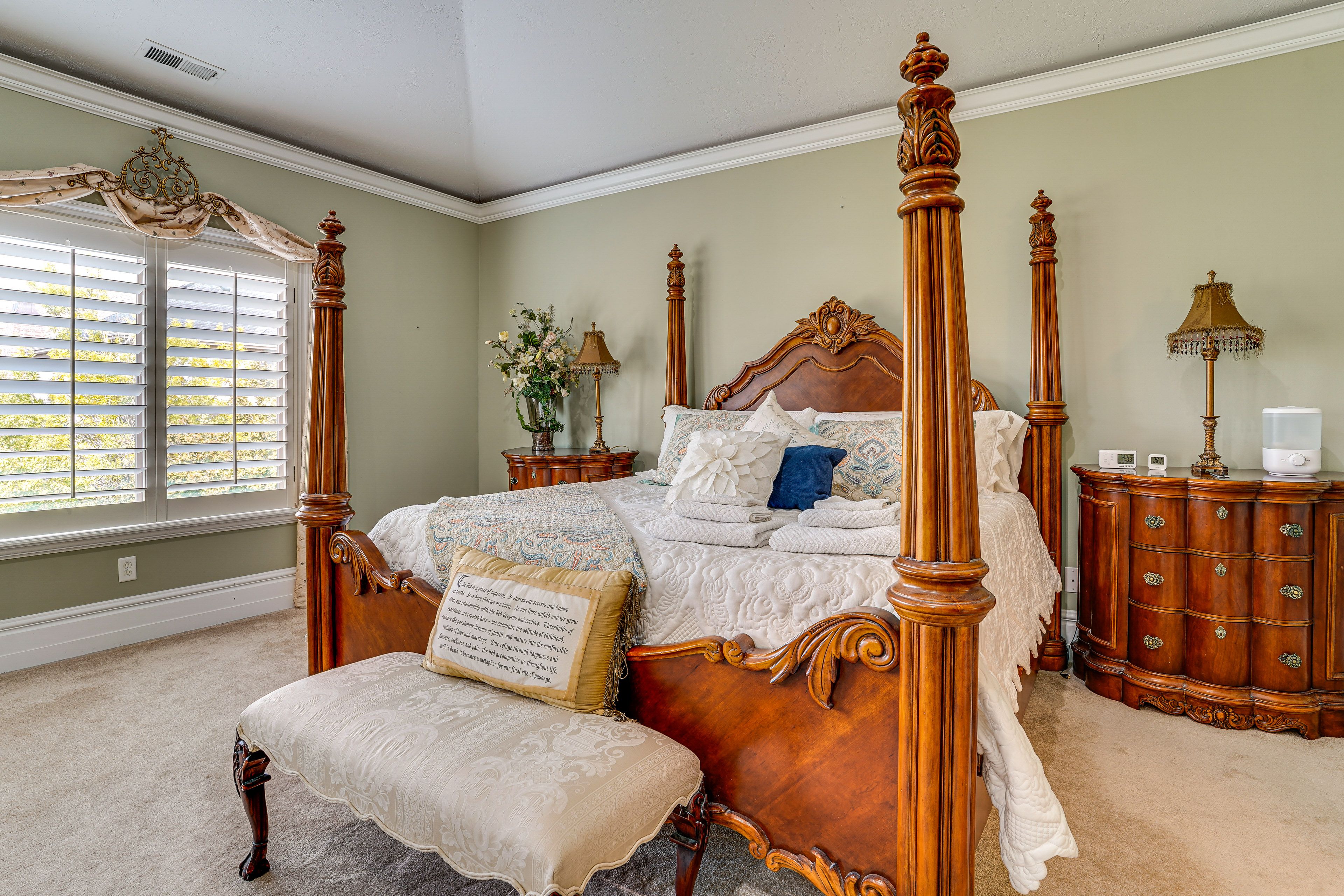 Bedroom Suite 1 | King Bed | Apple TV | Office | 2nd Floor