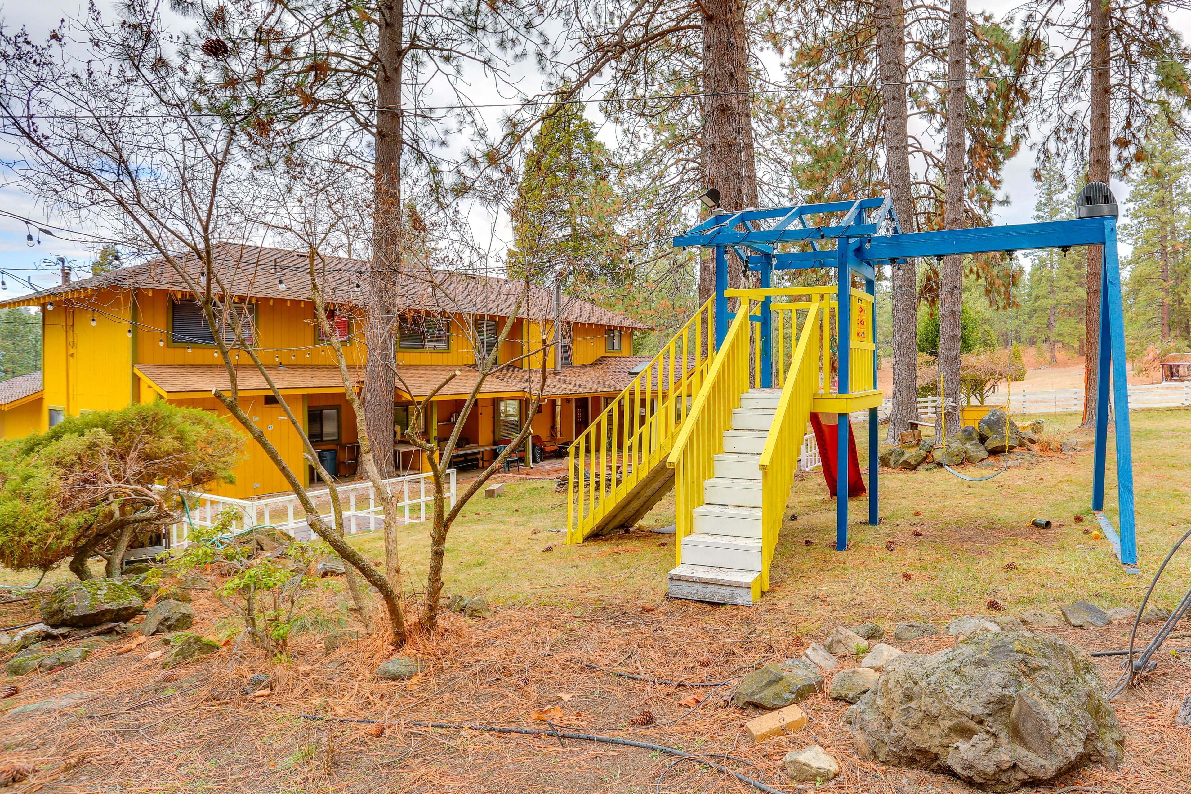 8.5-Acre Property | Fire Pit | Picnic Area