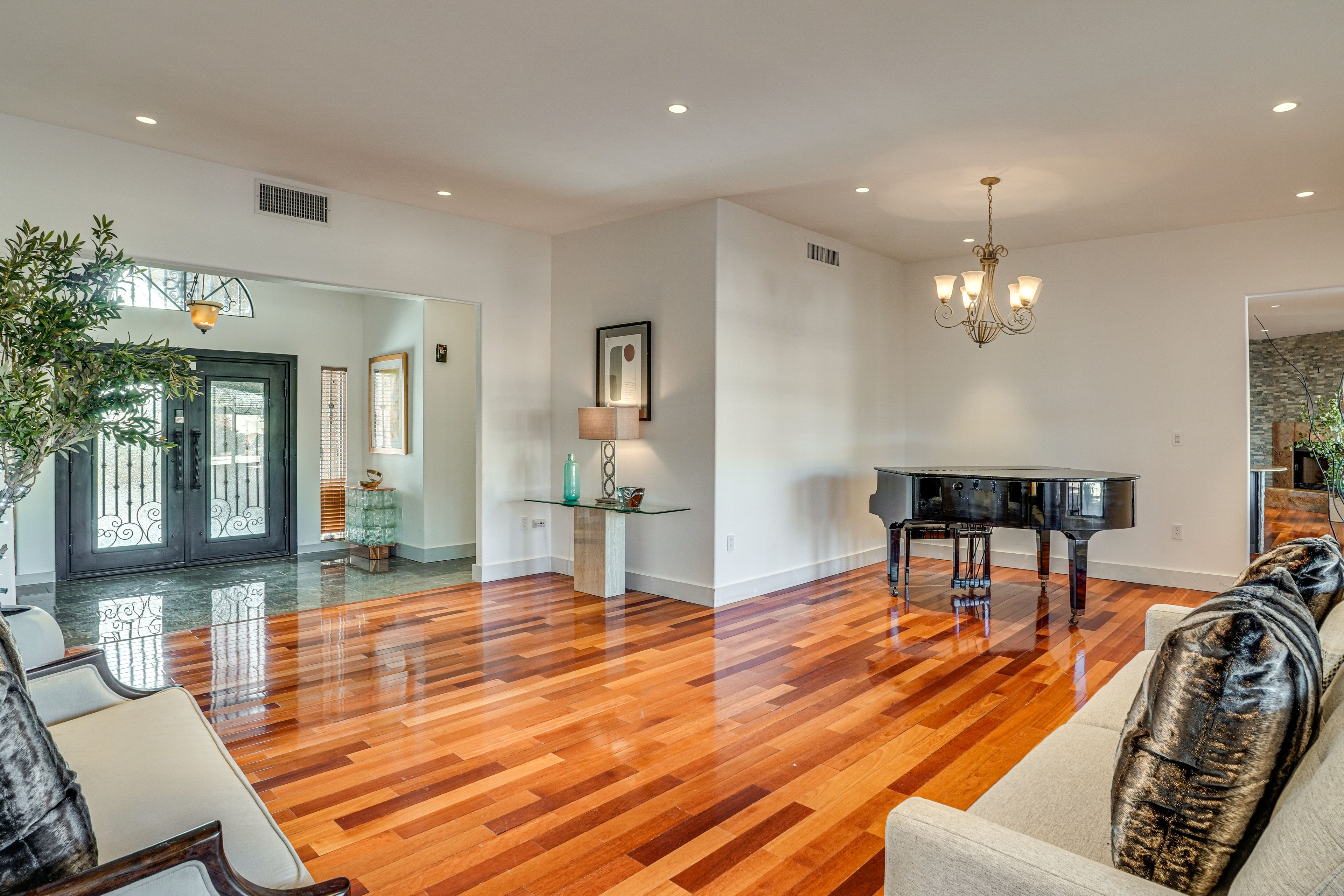 Front Room | Piano & Seating