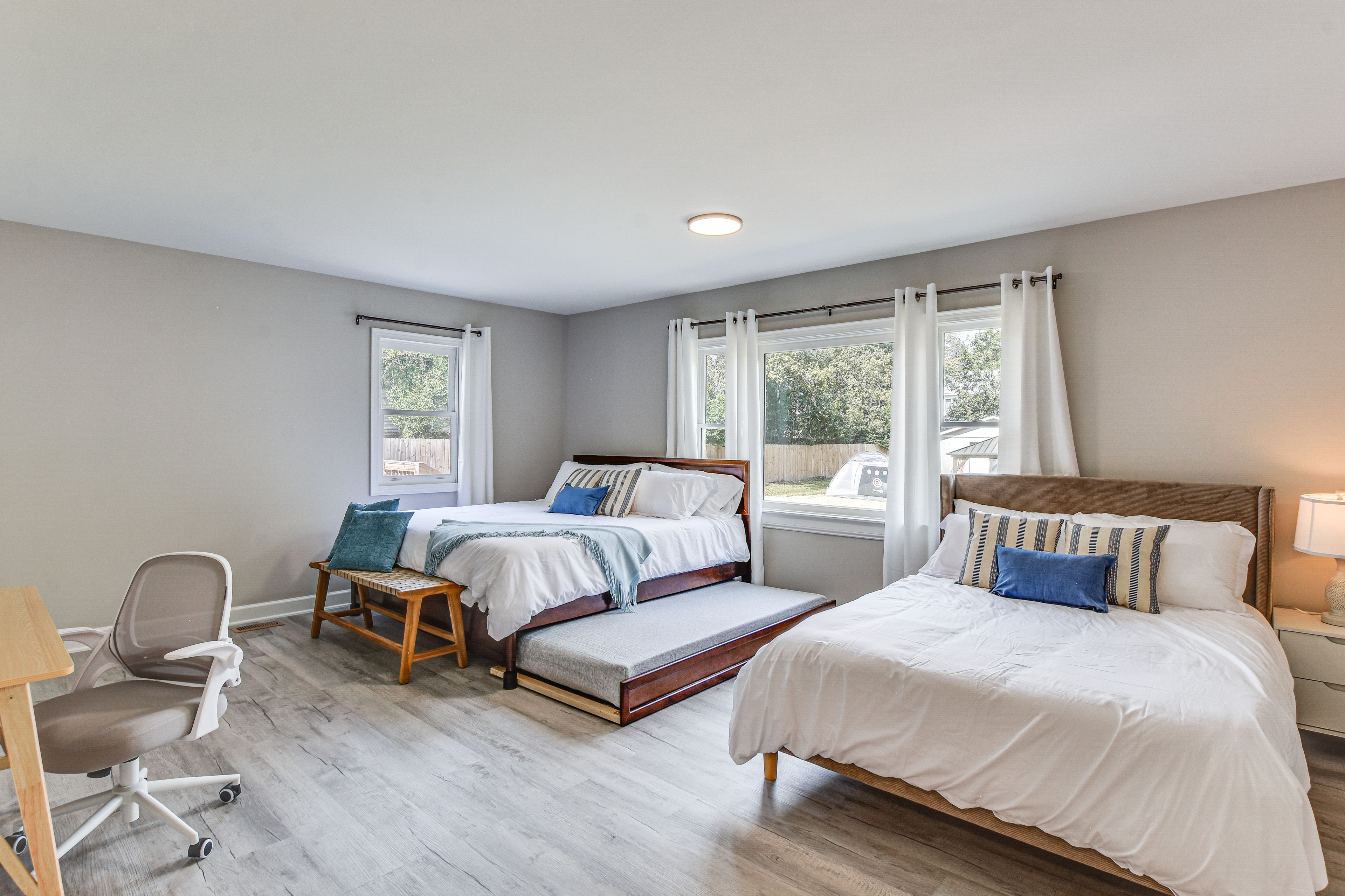 Bedroom 1 | Queen Bed w/ Twin Trundle | Full Bed