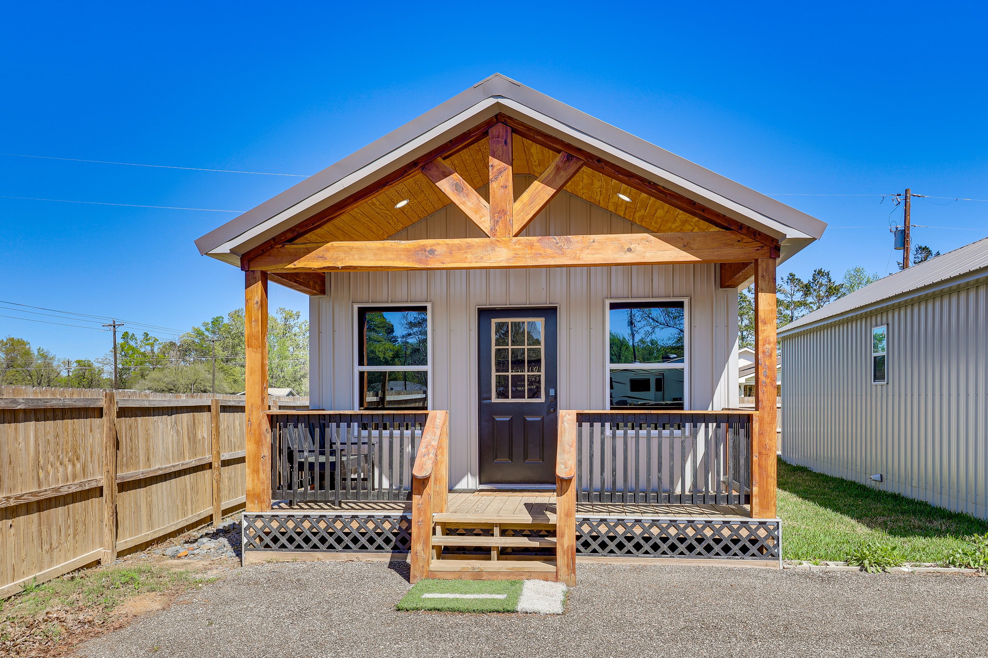 Cabin Exterior | Parking Lot (2 Vehicles) | Addt'l Open Parking