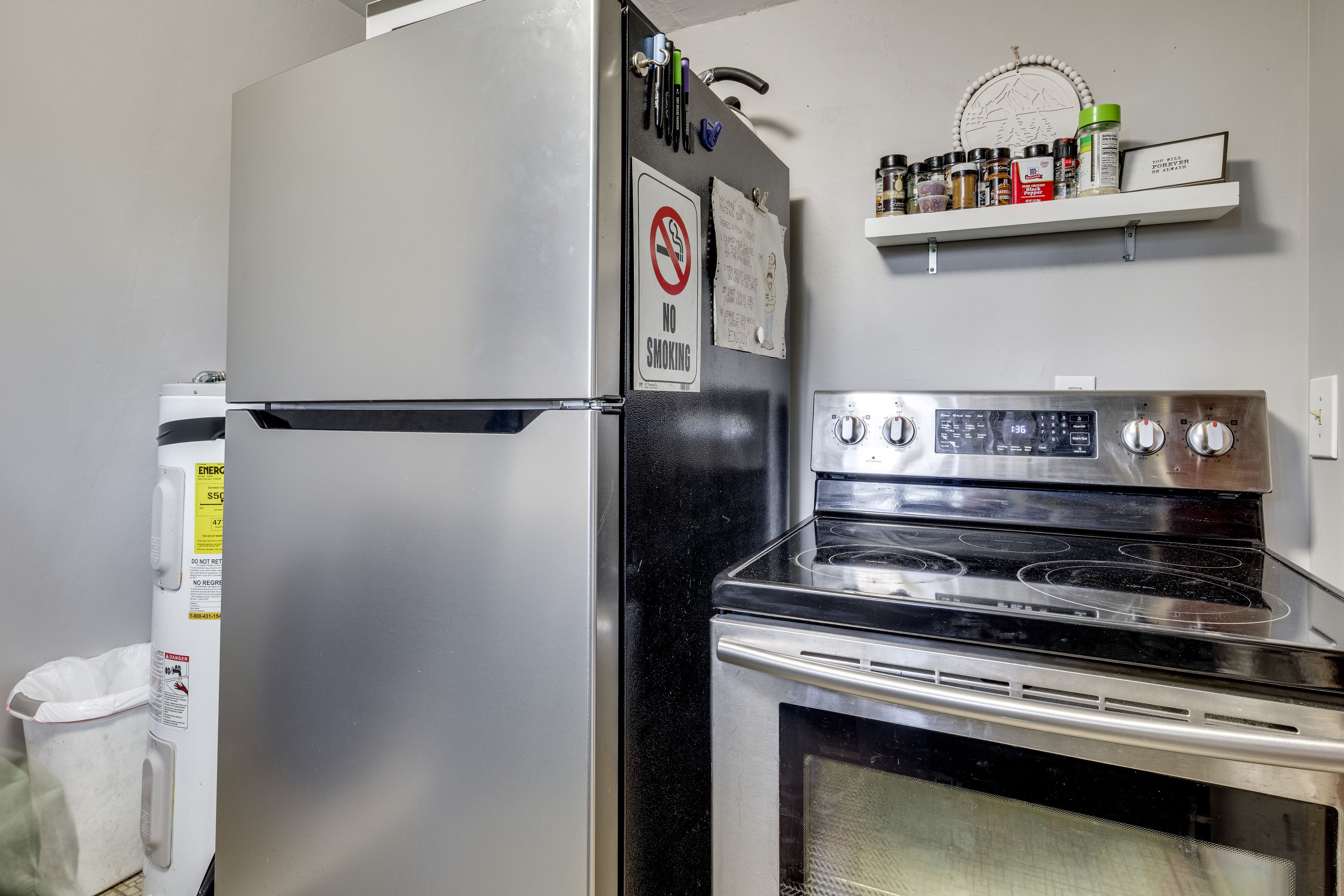 Kitchen | Drip Coffee Maker | Toaster Oven | 1st Floor