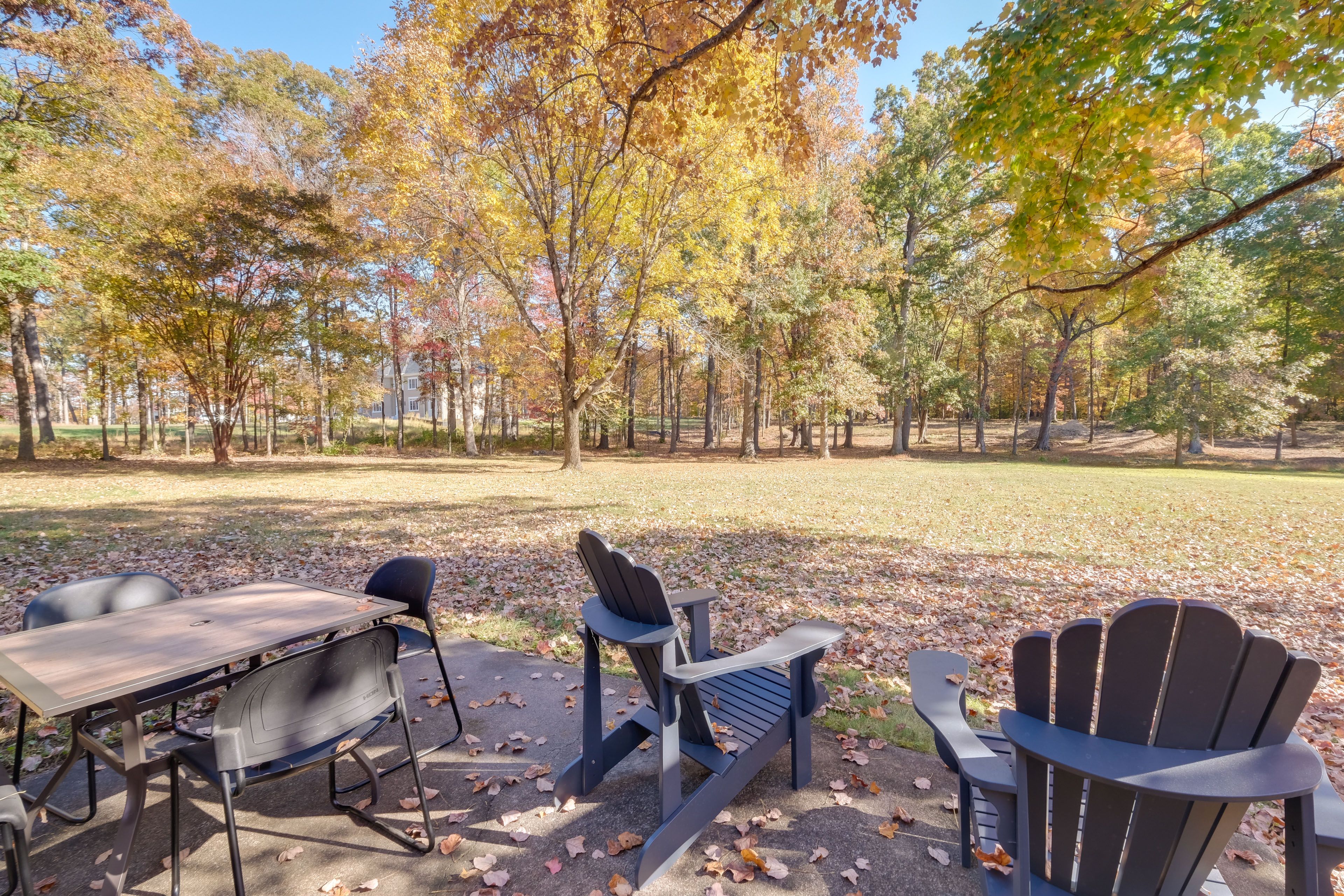 Private Backyard Area
