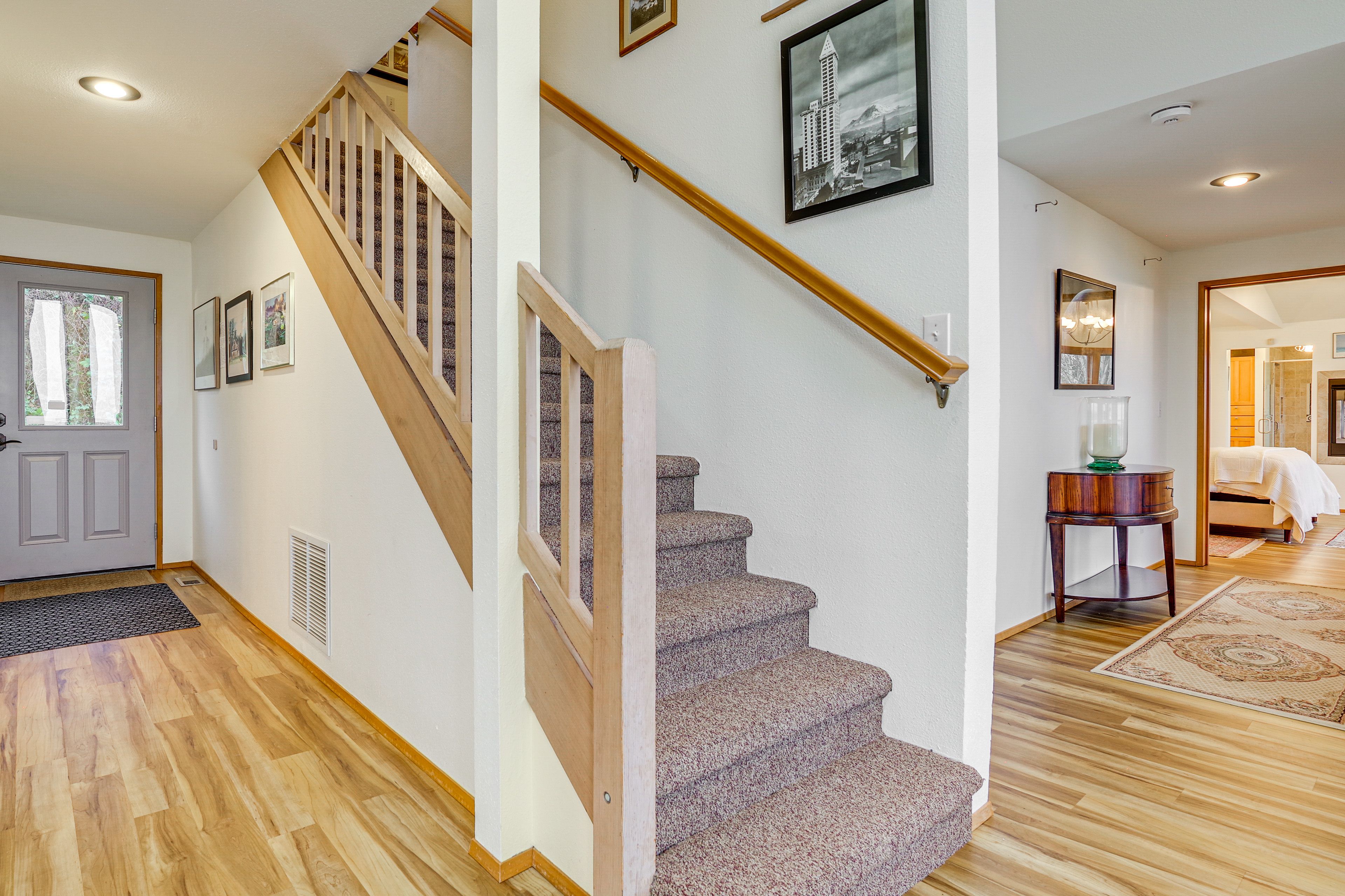 Stairs to Upper Level