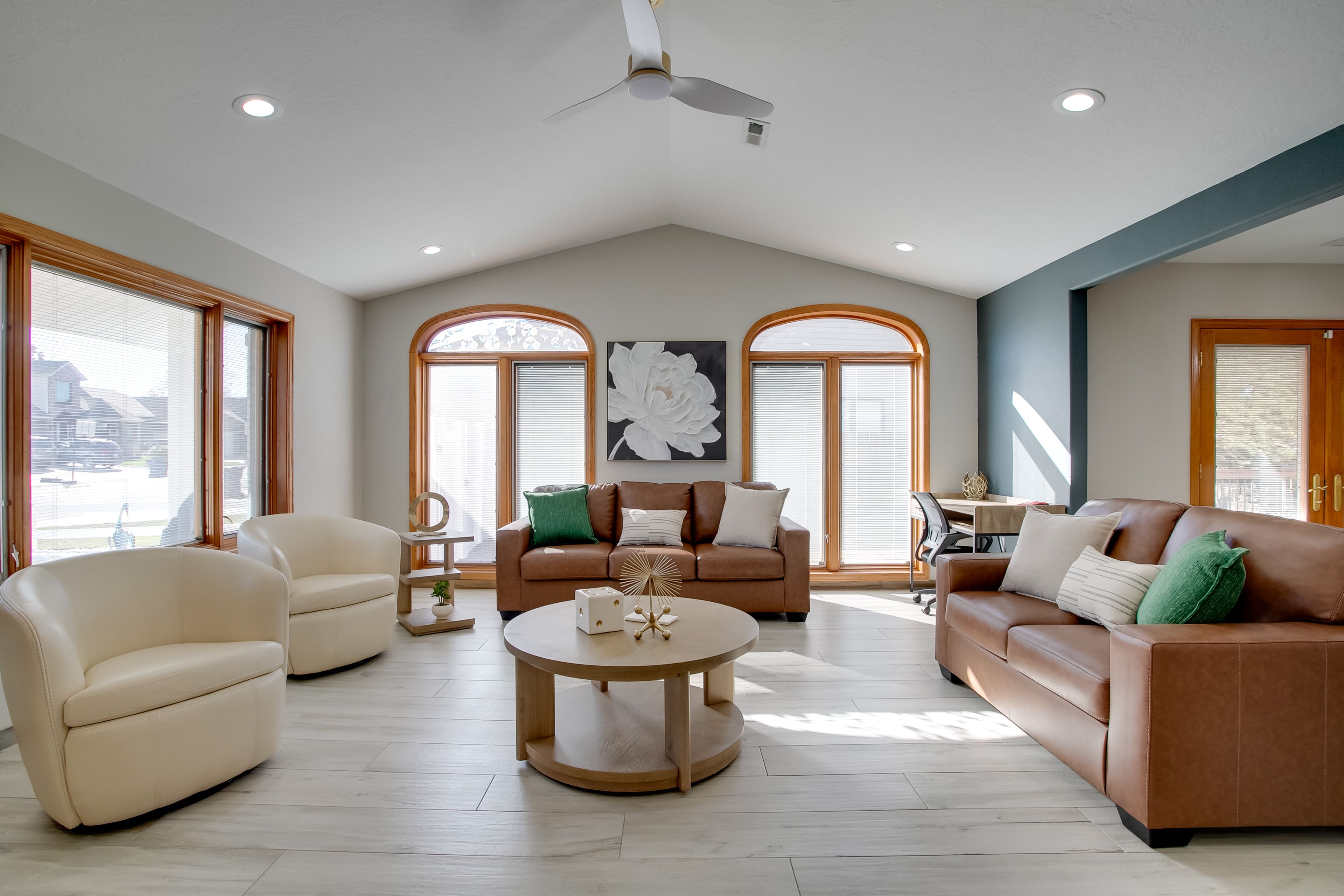 Living Room | Full Sleeper Sofa | Desk | Main Level