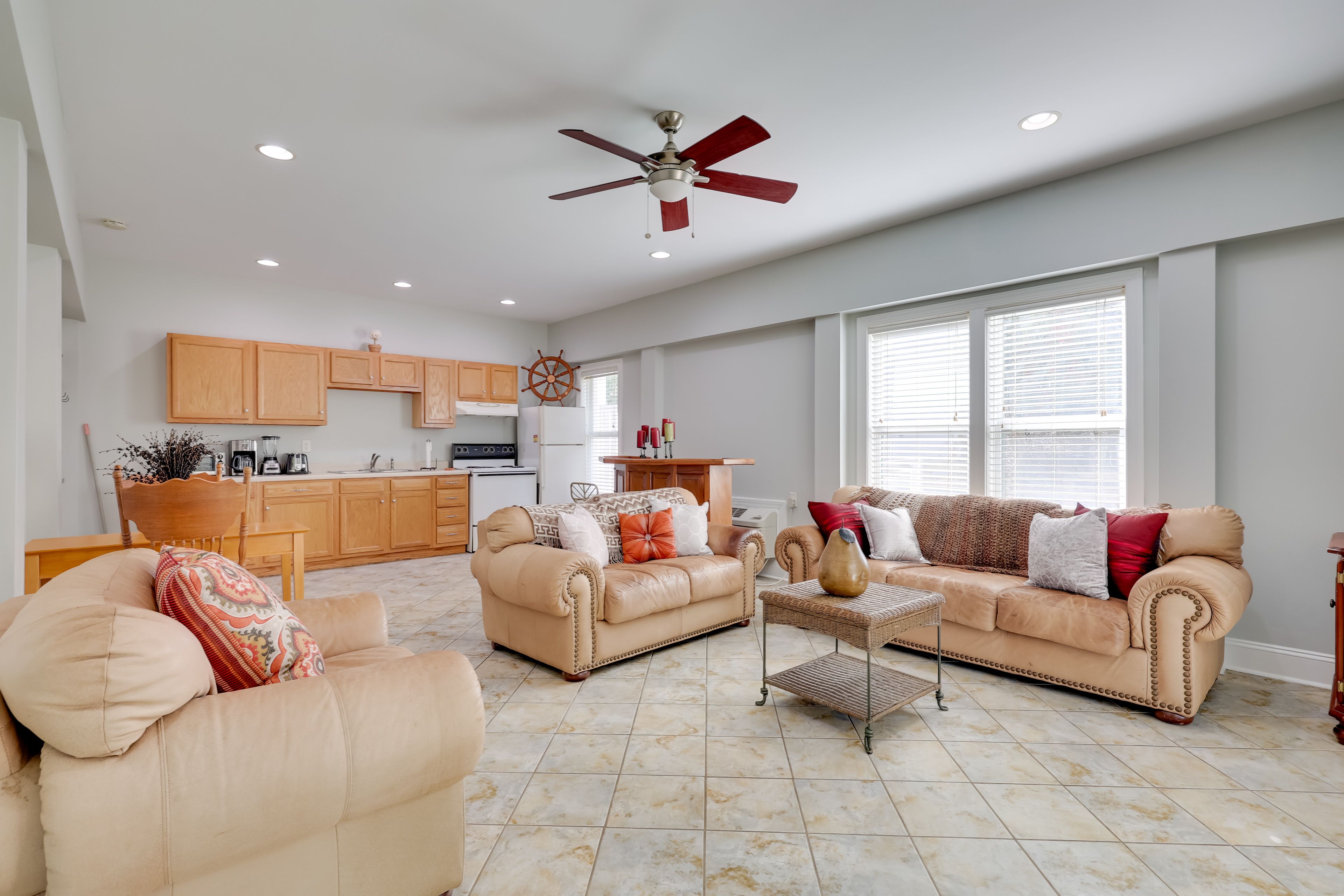 Carolina Beach Vacation Rental | 1BR | 1BA | 1,200 Sq Ft | 1 Step Required