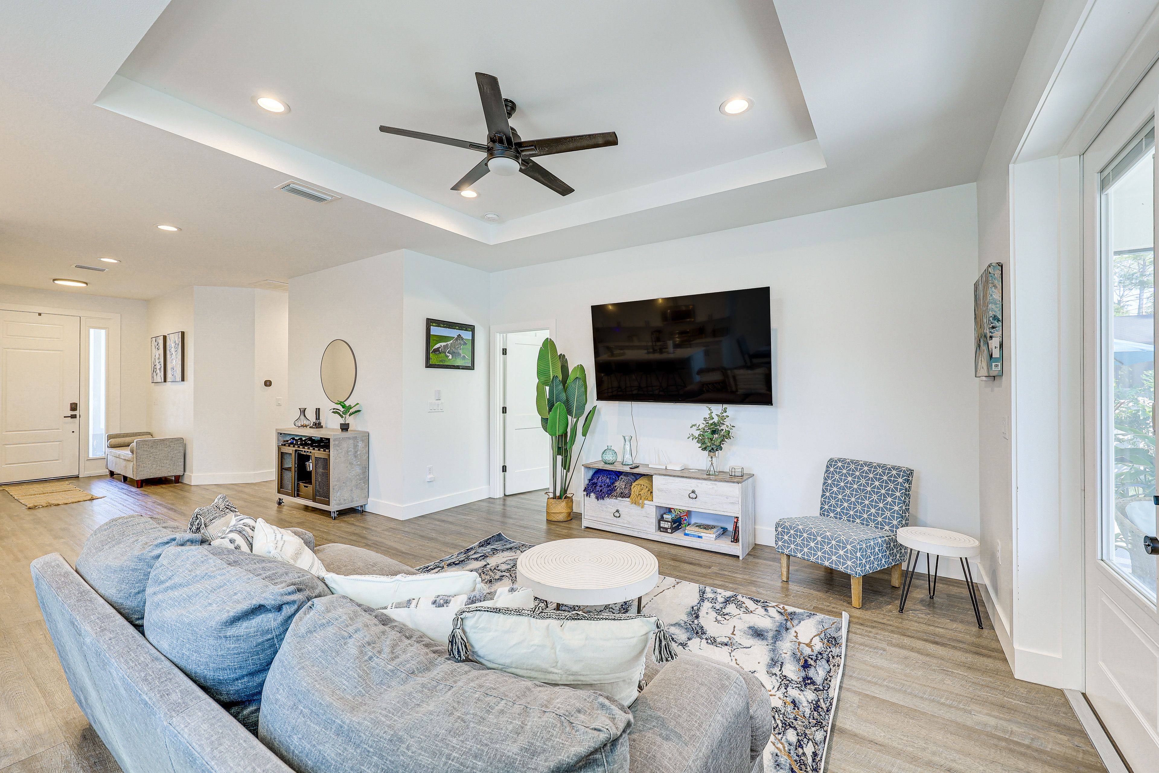 North Port Vacation Rental | 3BR | 2BA | 1,450 Sq Ft | 1 Step Required