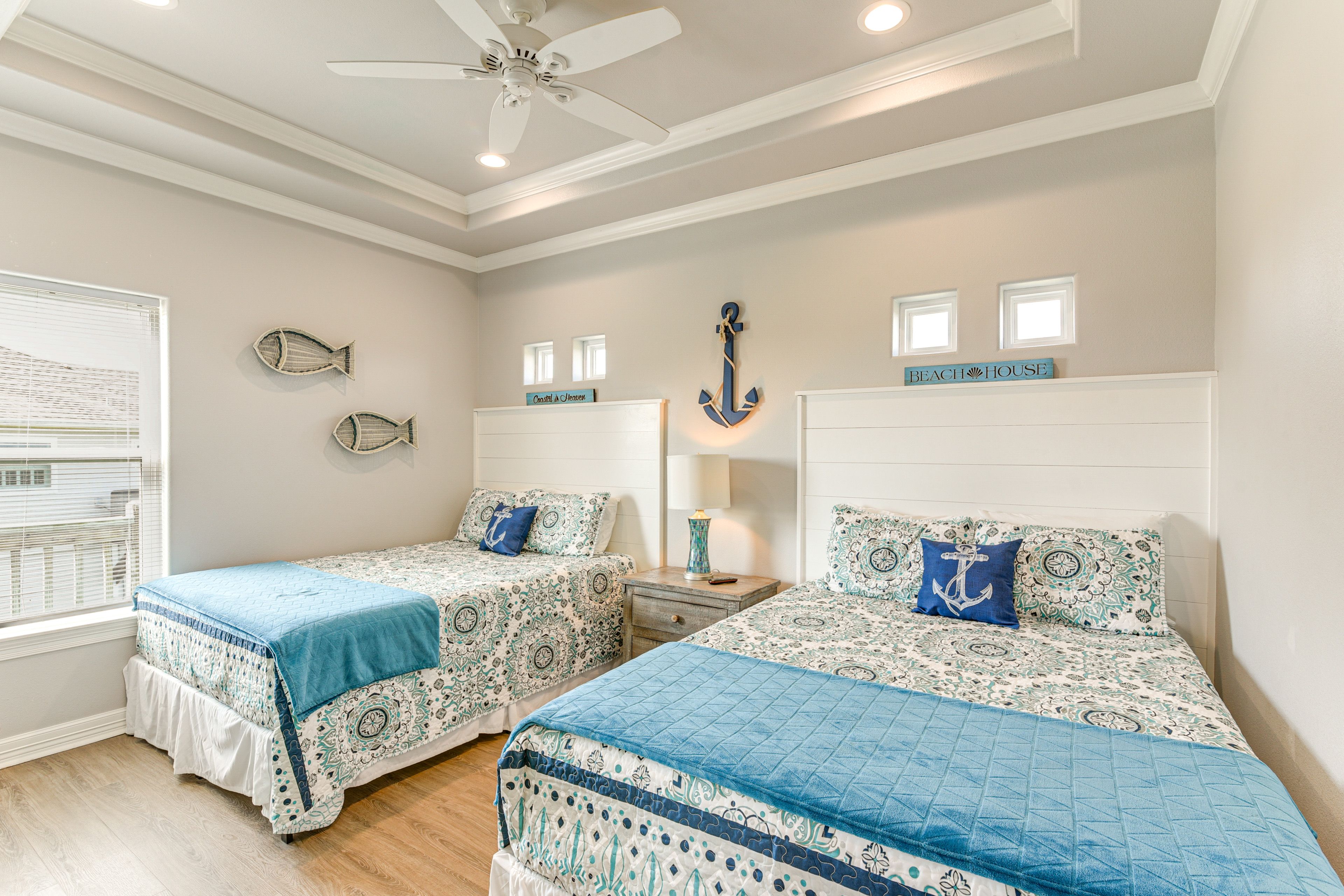 Bedroom 3 | 2 Queen Beds | Smart TV