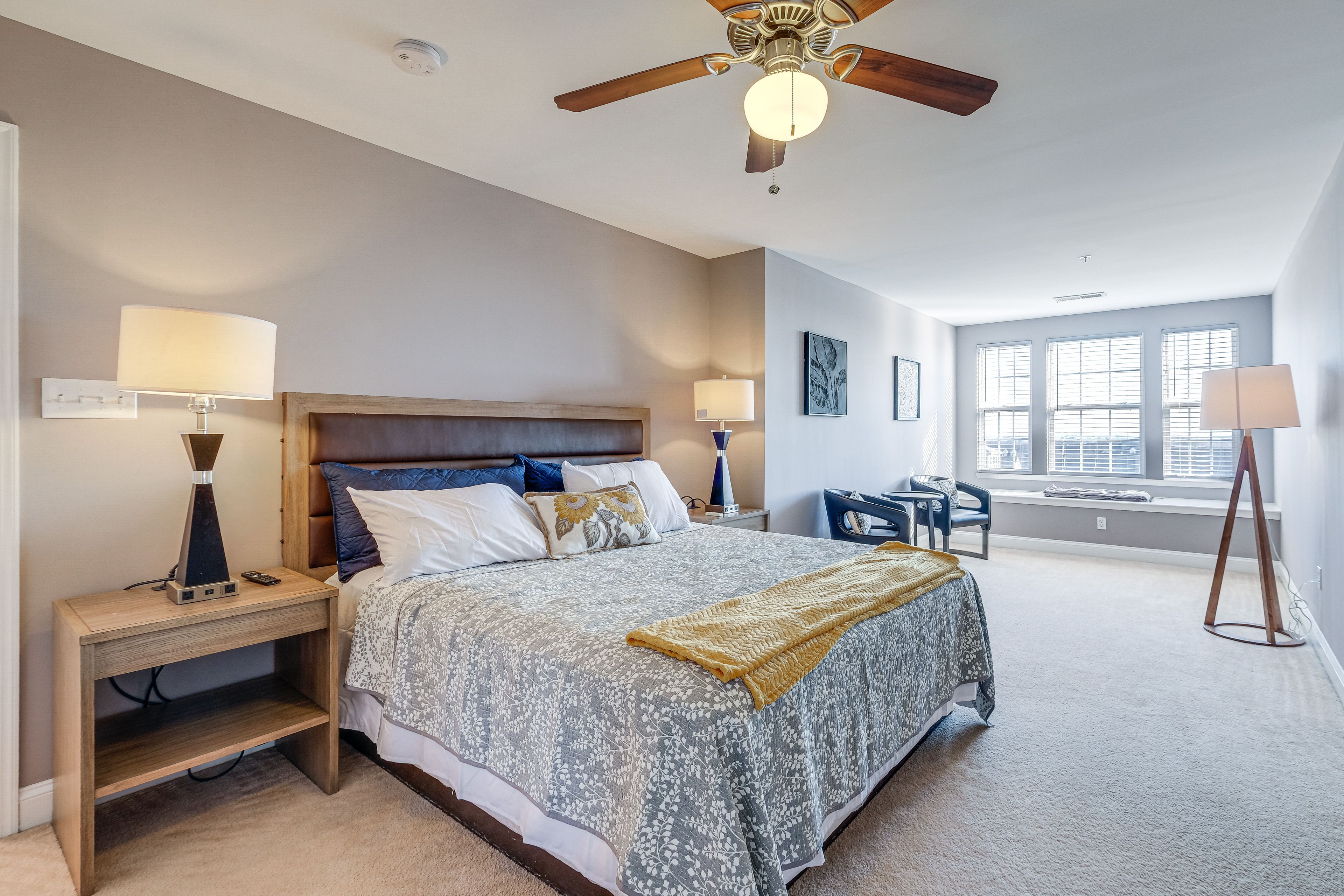 Bedroom 1 | King Bed | Top Floor